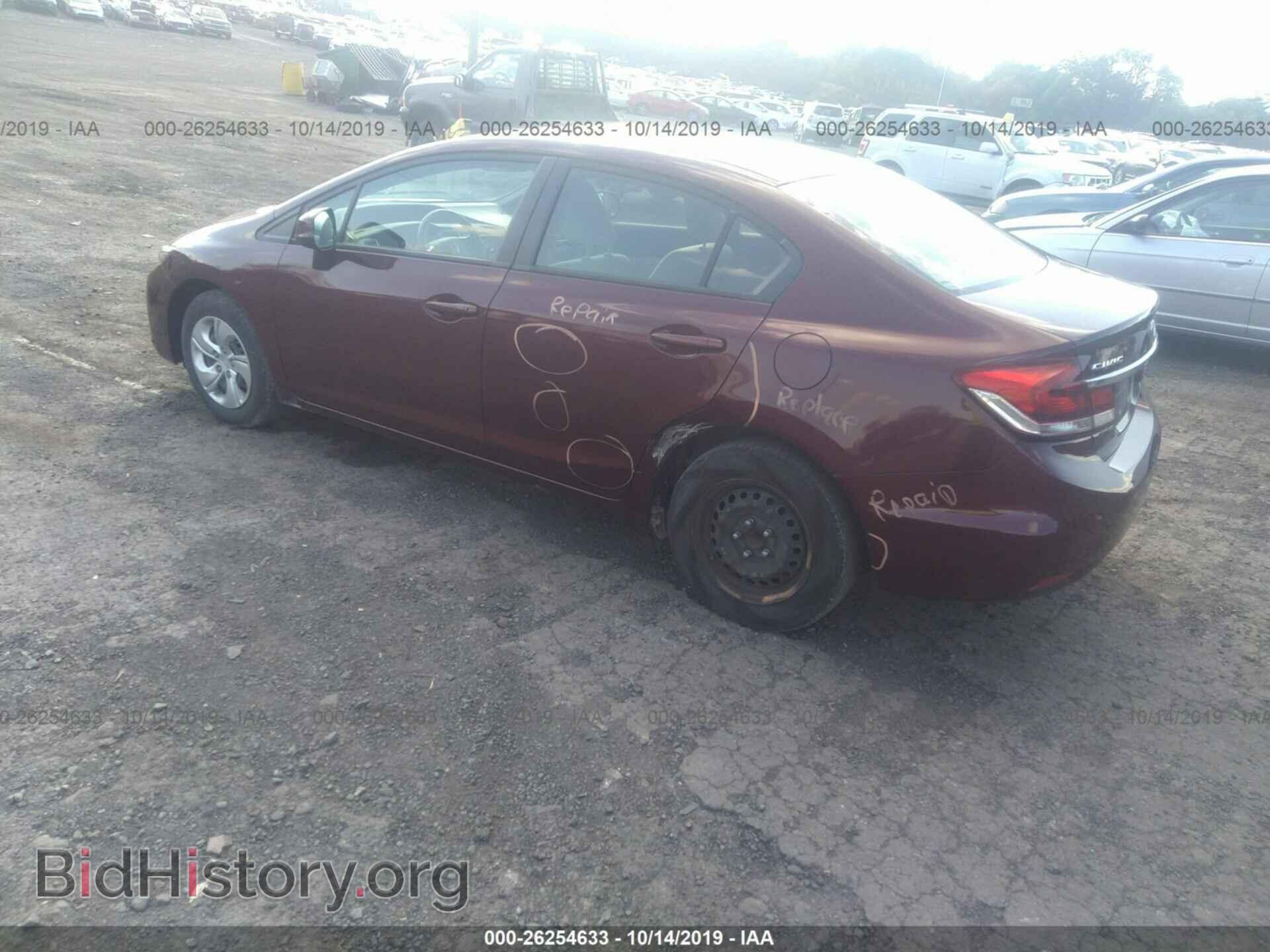 2013 HONDA CIVIC - VIN: 19XFB2F57DE212703 - Фото 3