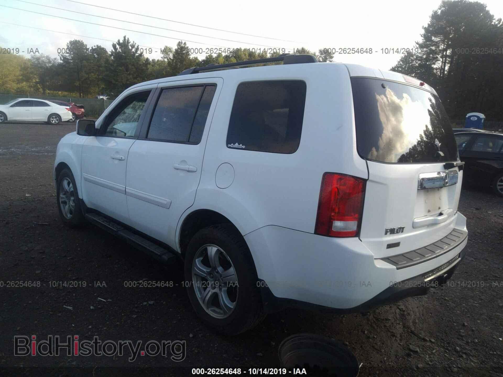 2012 HONDA PILOT - VIN: 5FNYF4H54CB017818 - Фото 3