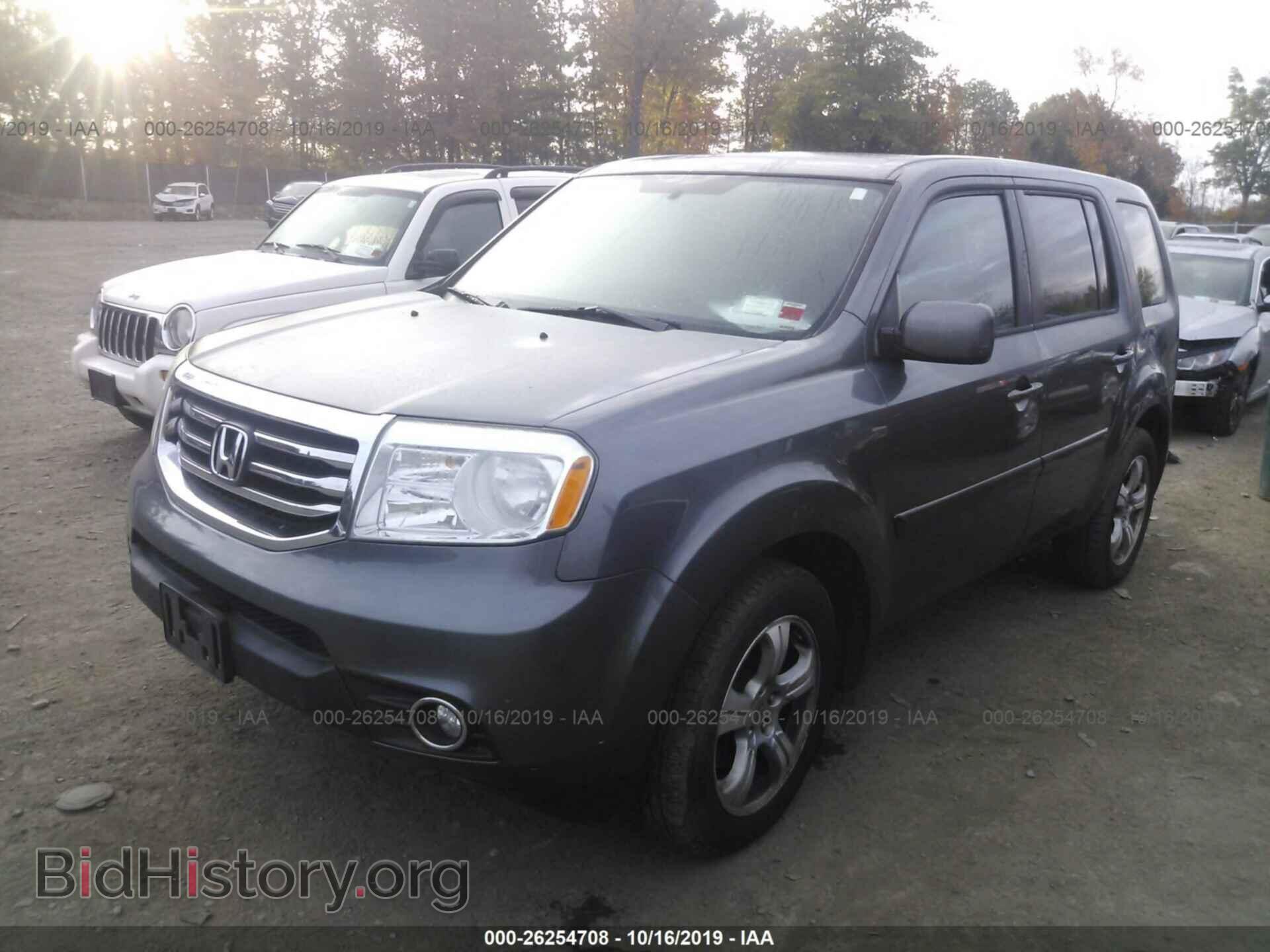 2013 HONDA PILOT - VIN: 5FNYF4H45DB019568 - Фото 2