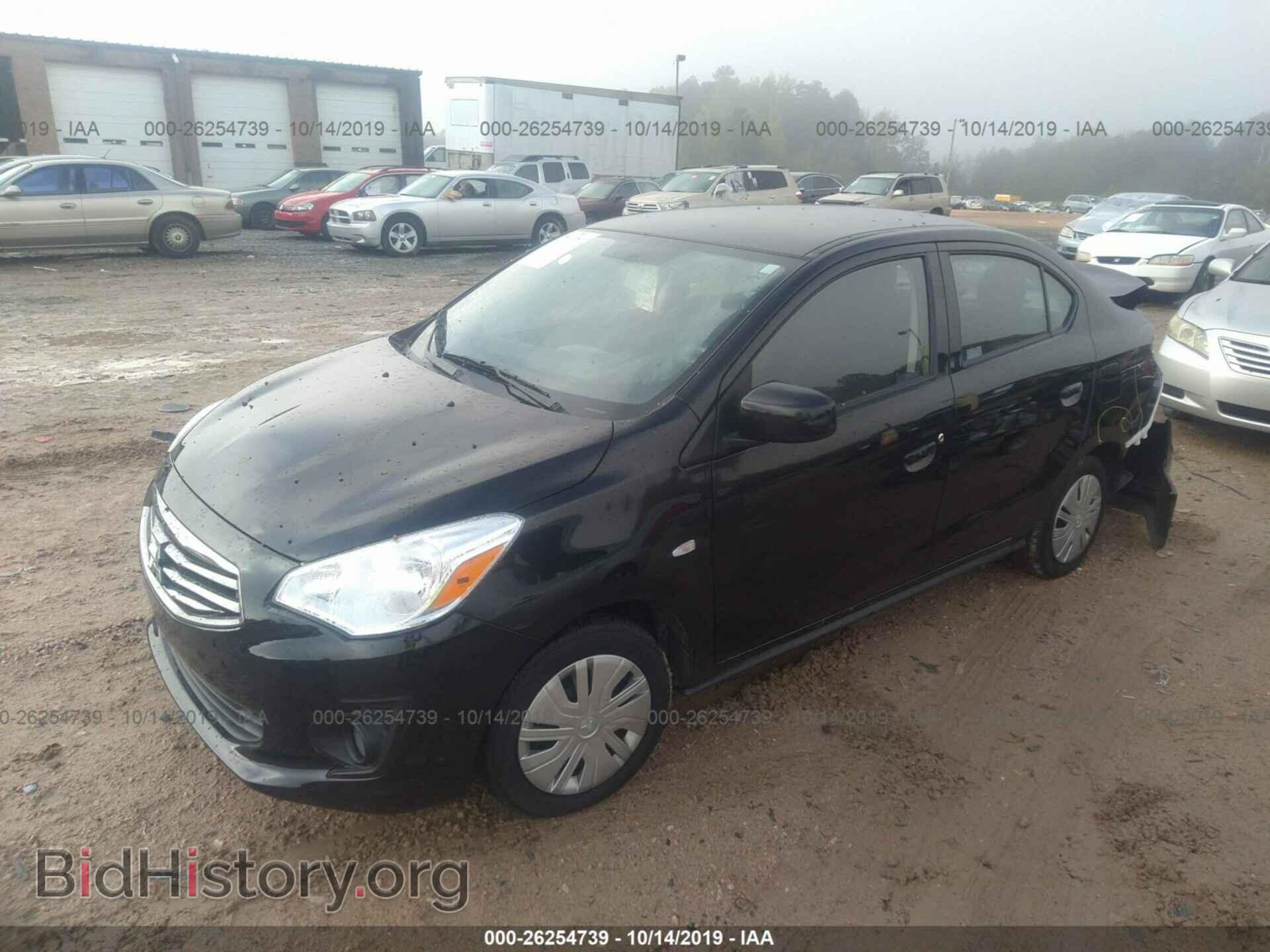 2019 MITSUBISHI MIRAGE - VIN: ML32F3FJ0KHF01649 - Фото 2