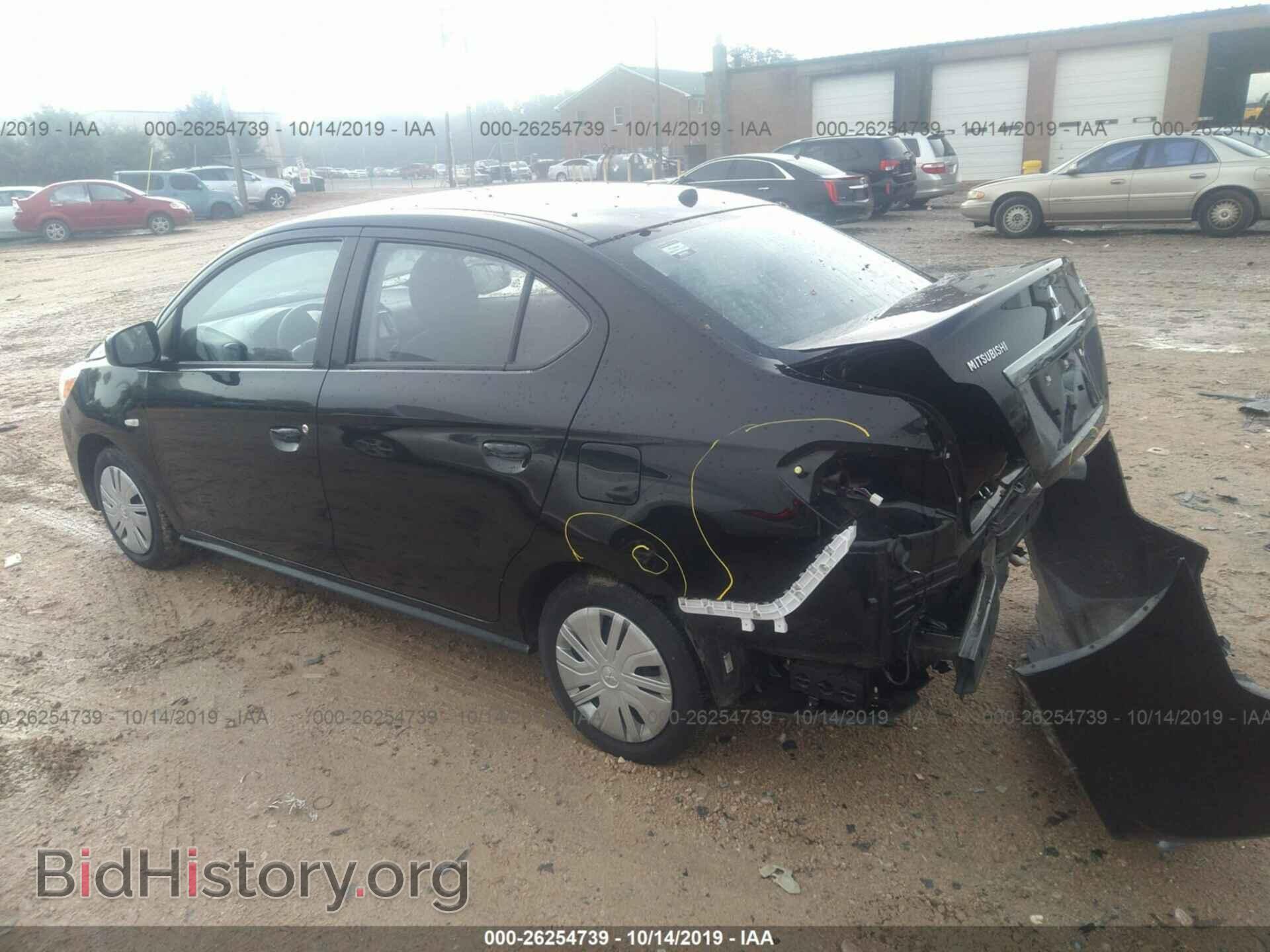 2019 MITSUBISHI MIRAGE - VIN: ML32F3FJ0KHF01649 - Фото 3