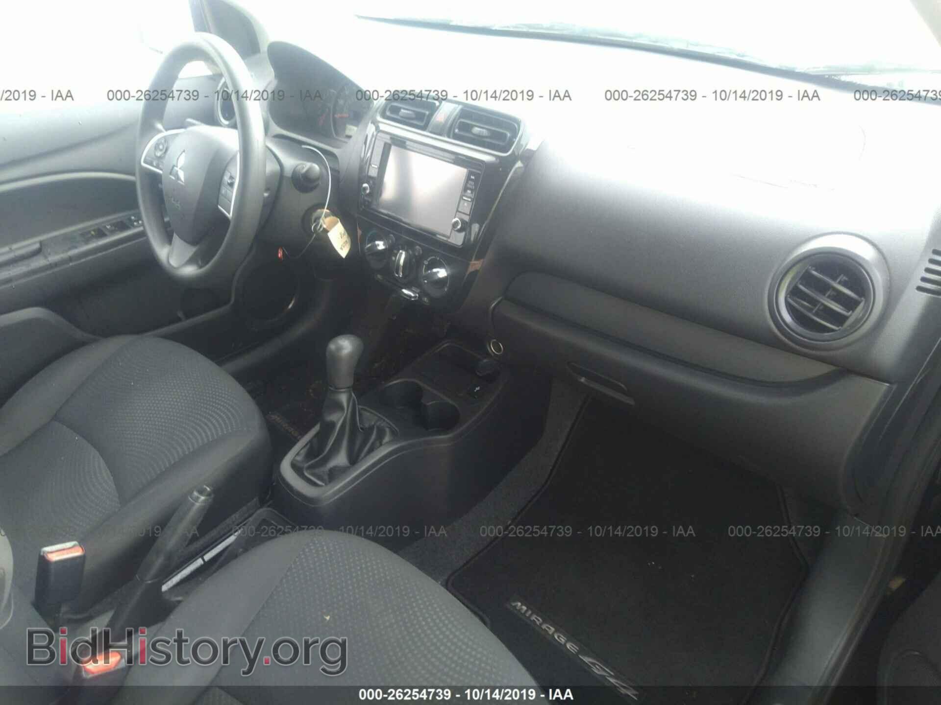 2019 MITSUBISHI MIRAGE - VIN: ML32F3FJ0KHF01649 - Фото 5