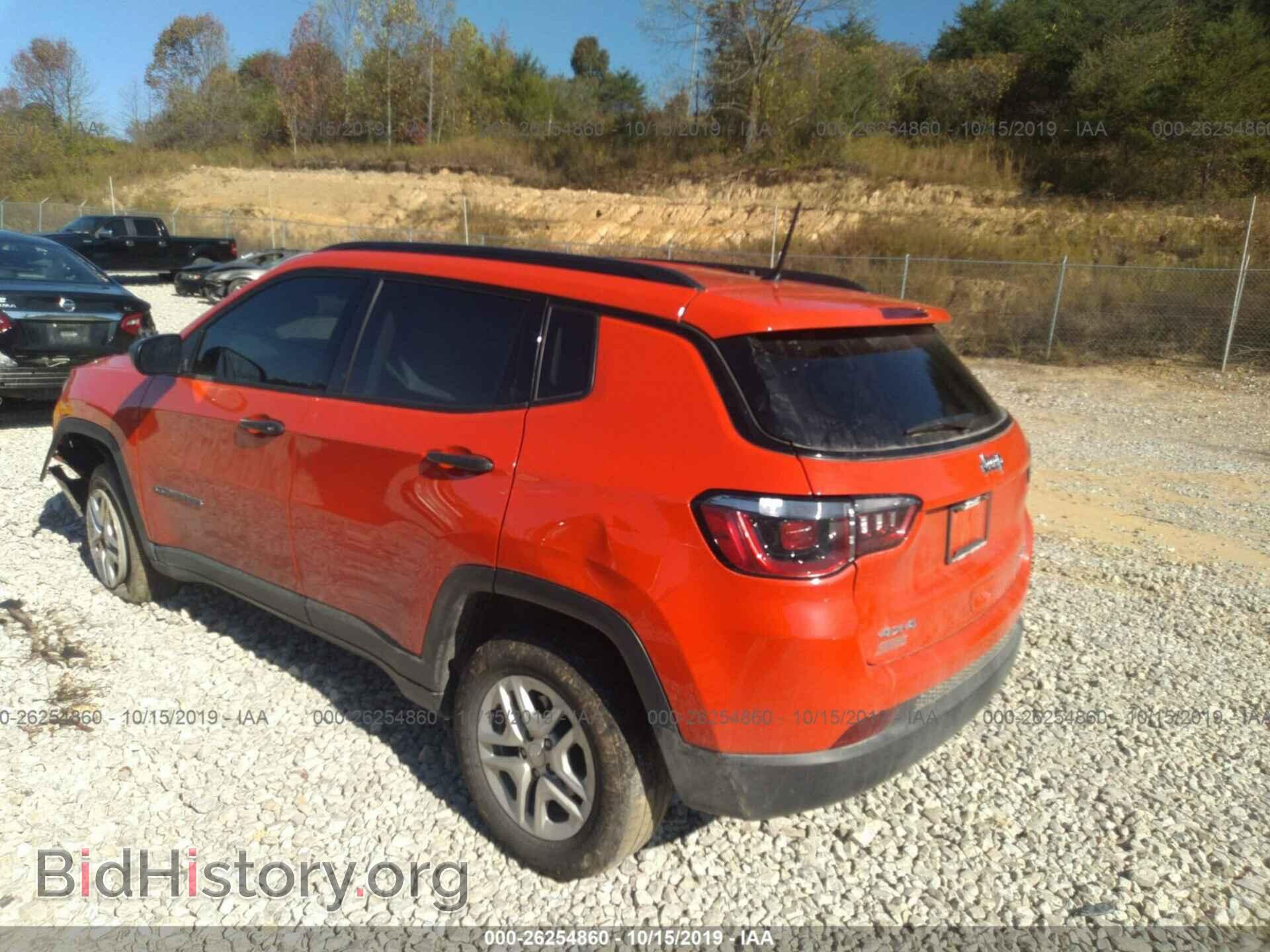 2018 JEEP COMPASS - VIN: 3C4NJDAB8JT423441 - Фото 3