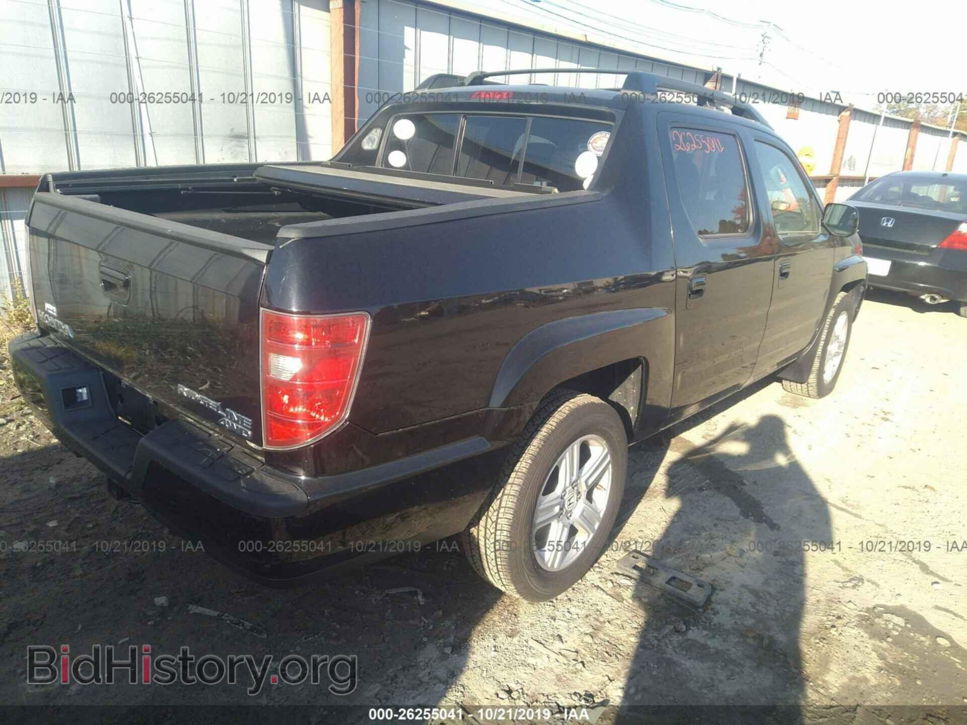 2011 HONDA RIDGELINE - VIN: 5FPYK1F51BB454419 - Фото 4