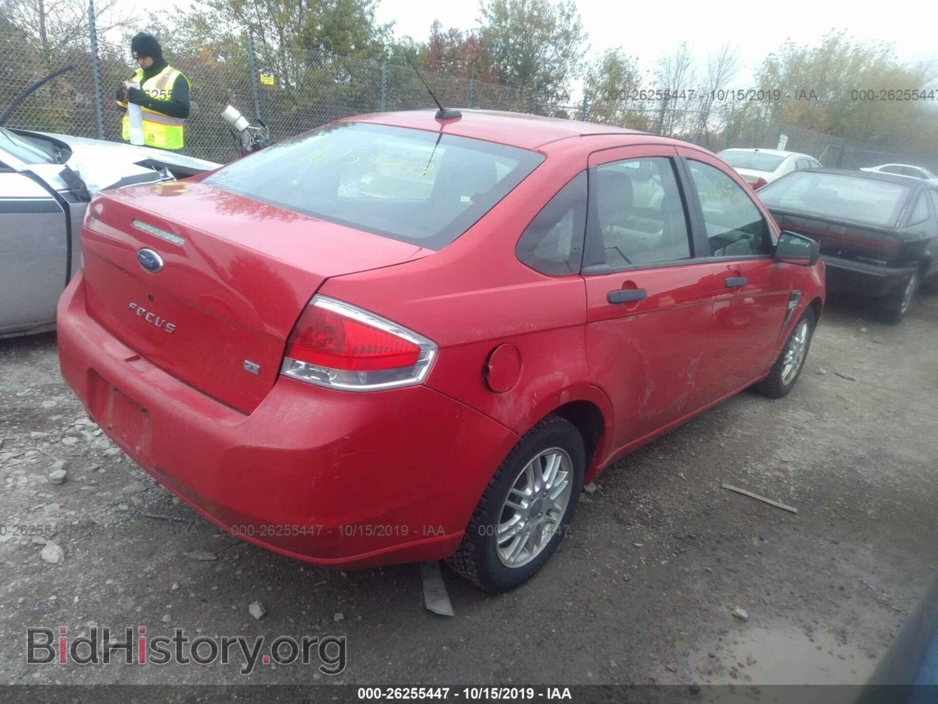 2008 FORD FOCUS - VIN: 1FAHP35NX8W184656 - Фото 4