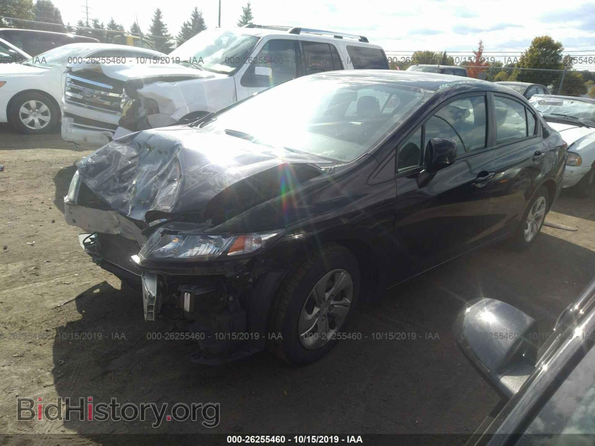 2013 HONDA CIVIC - VIN: 19XFB2F55DE089323 - Фото 2