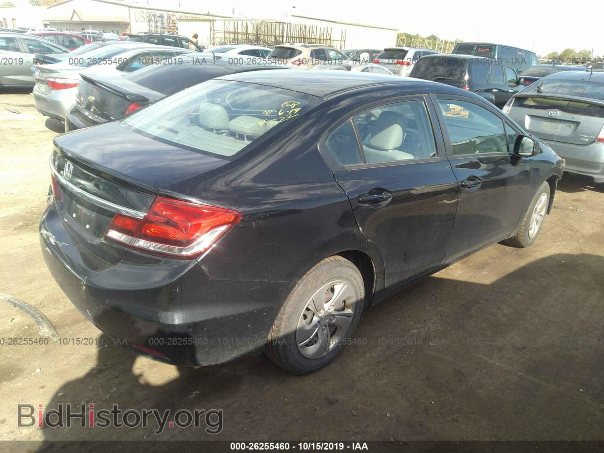 2013 HONDA CIVIC - VIN: 19XFB2F55DE089323 - Фото 4