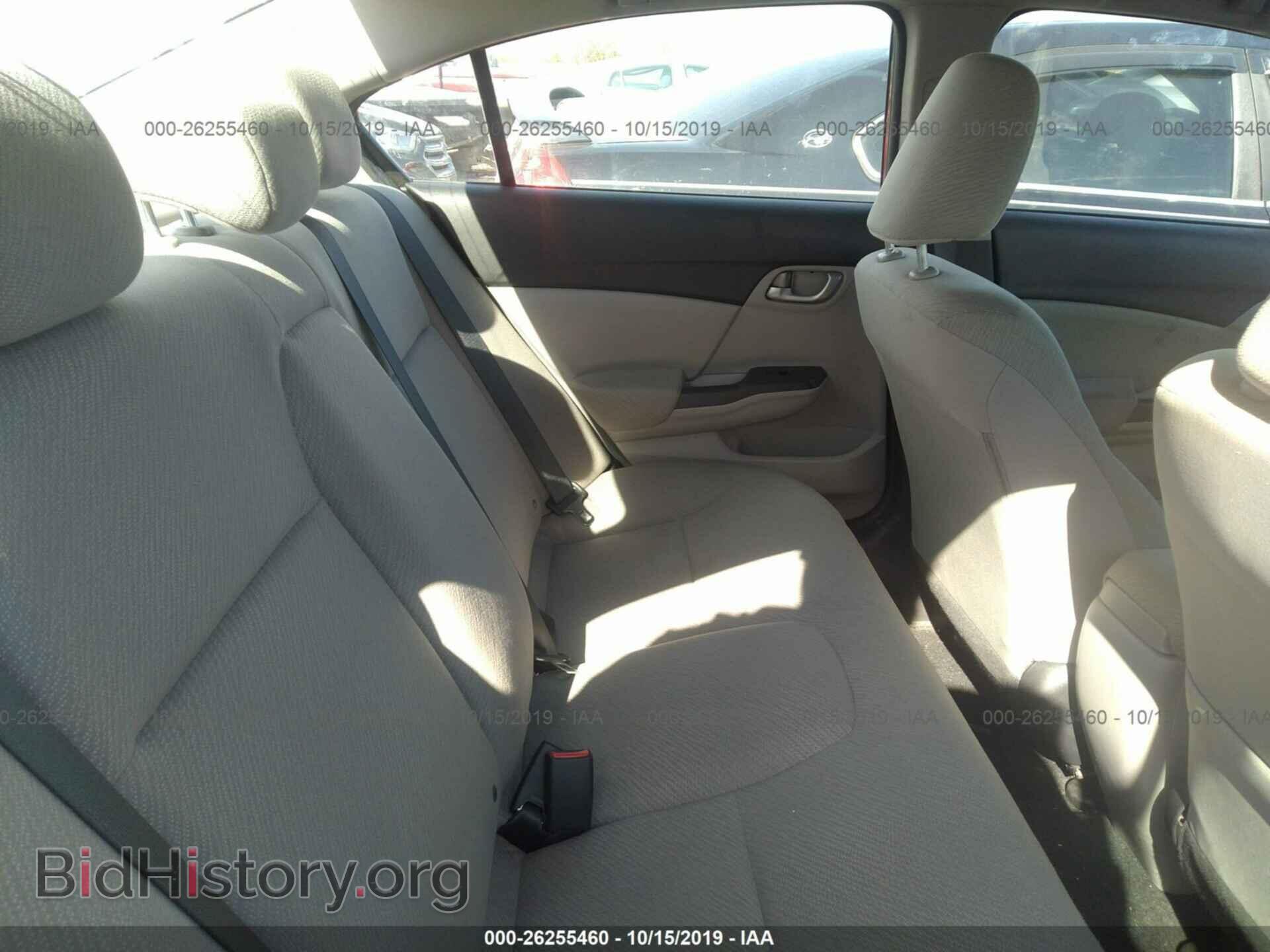 2013 HONDA CIVIC - VIN: 19XFB2F55DE089323 - Фото 8