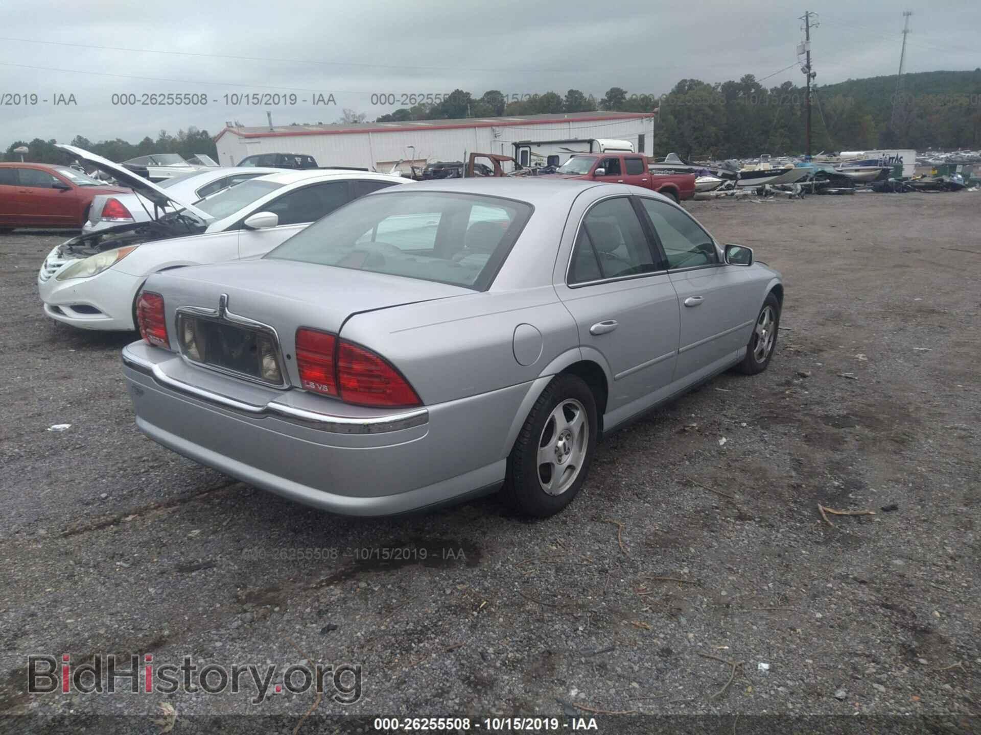 2001 LINCOLN LS - VIN: 1LNHM87A61Y651006 - Фото 4
