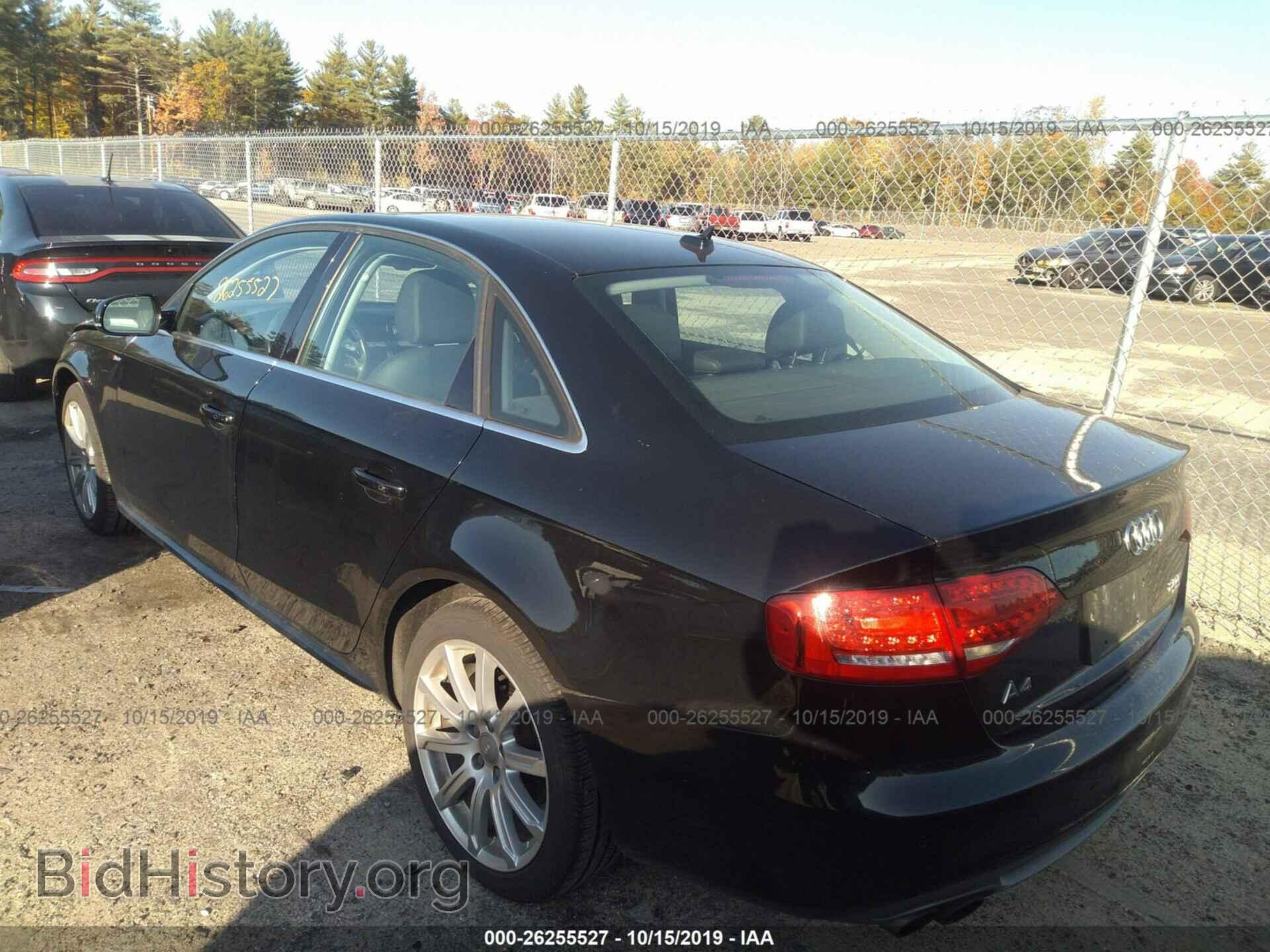 2012 AUDI A4 - VIN: WAUFFAFL8CA088646 - Фото 3