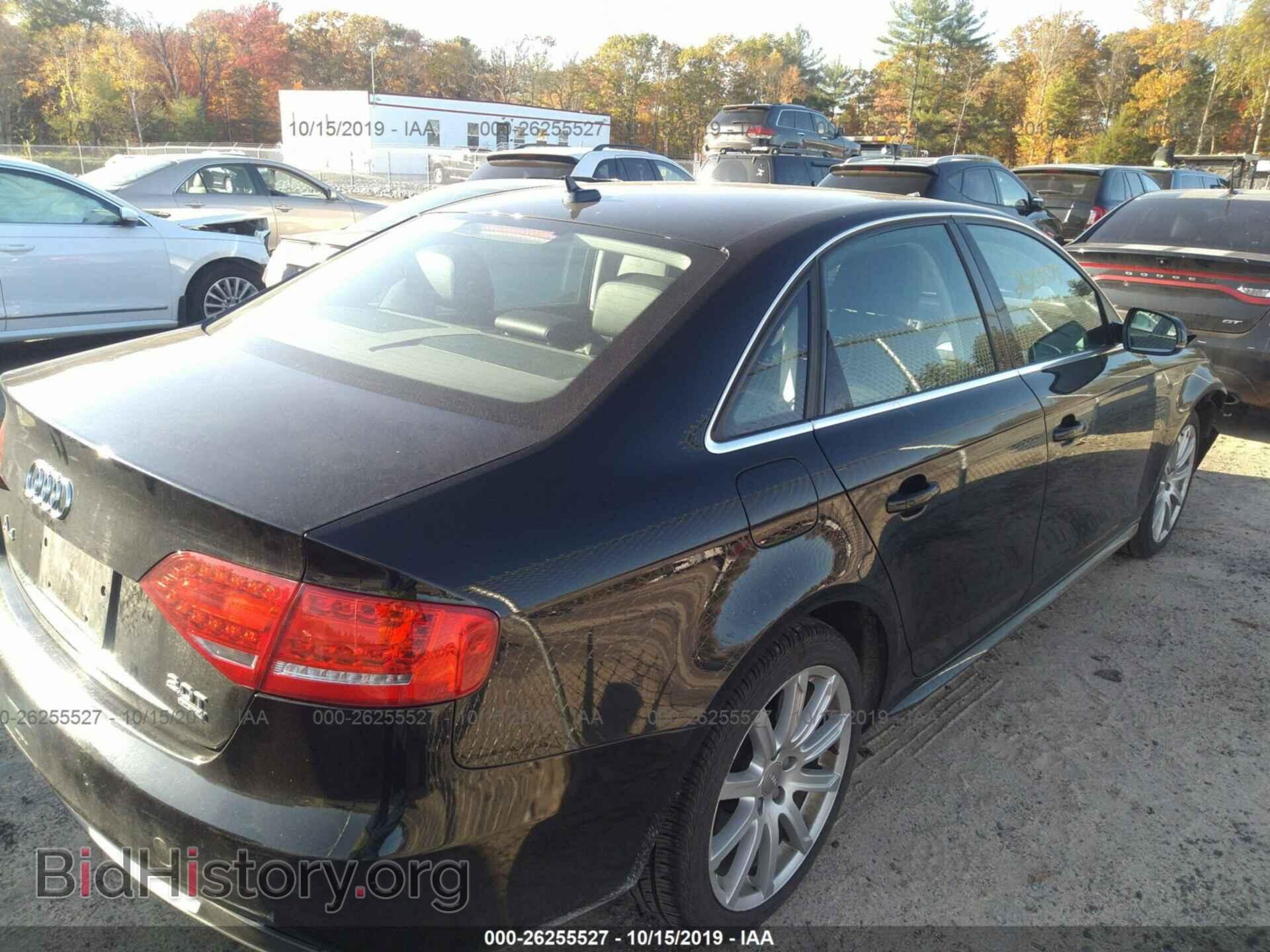2012 AUDI A4 - VIN: WAUFFAFL8CA088646 - Фото 4