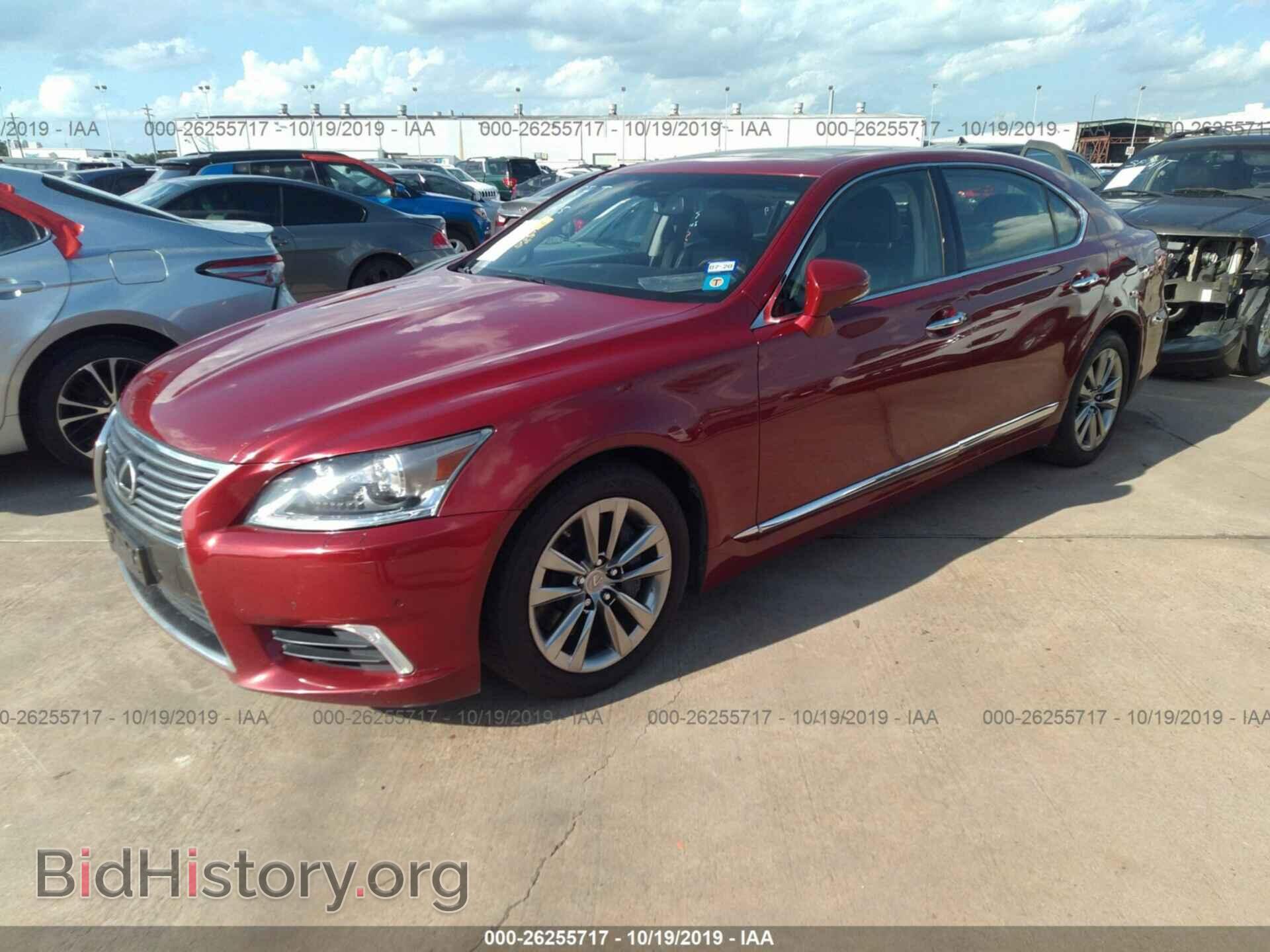2013 LEXUS LS - VIN: JTHDL5EF4D5005289 - Фото 2
