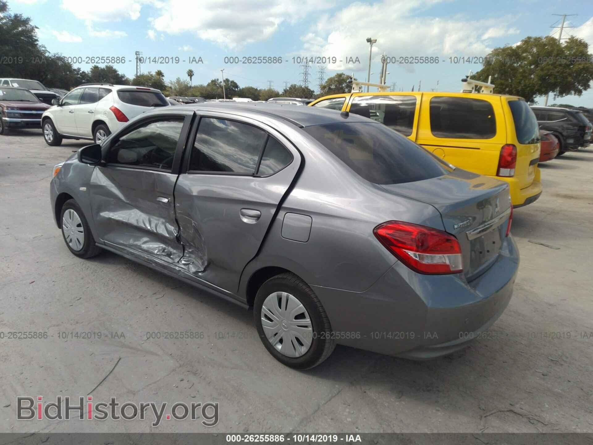 2019 MITSUBISHI MIRAGE - VIN: ML32F3FJ1KHF07072 - Фото 3