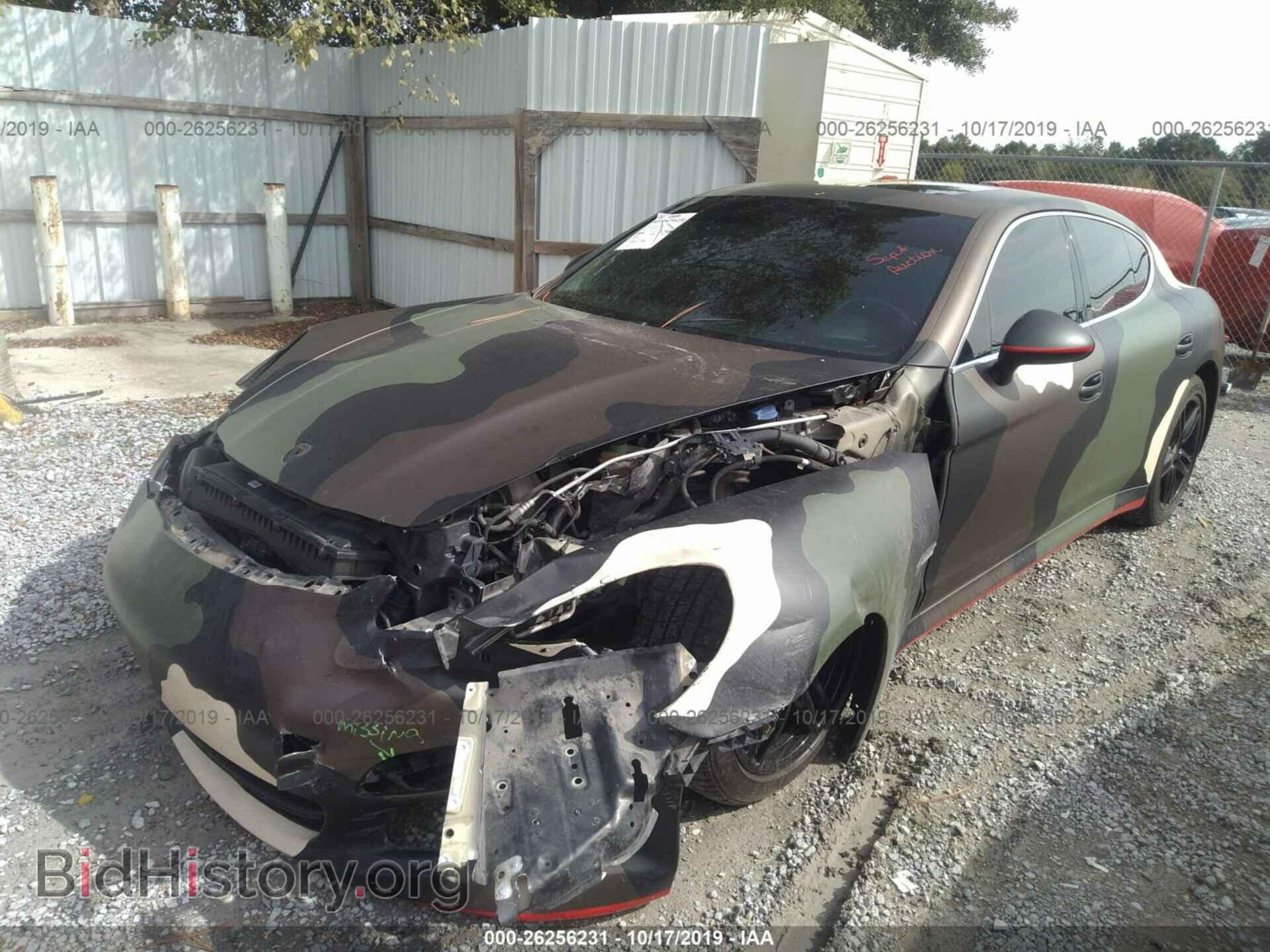 2011 PORSCHE PANAMERA - VIN: WP0AB2A72BL062121 - Фото 2