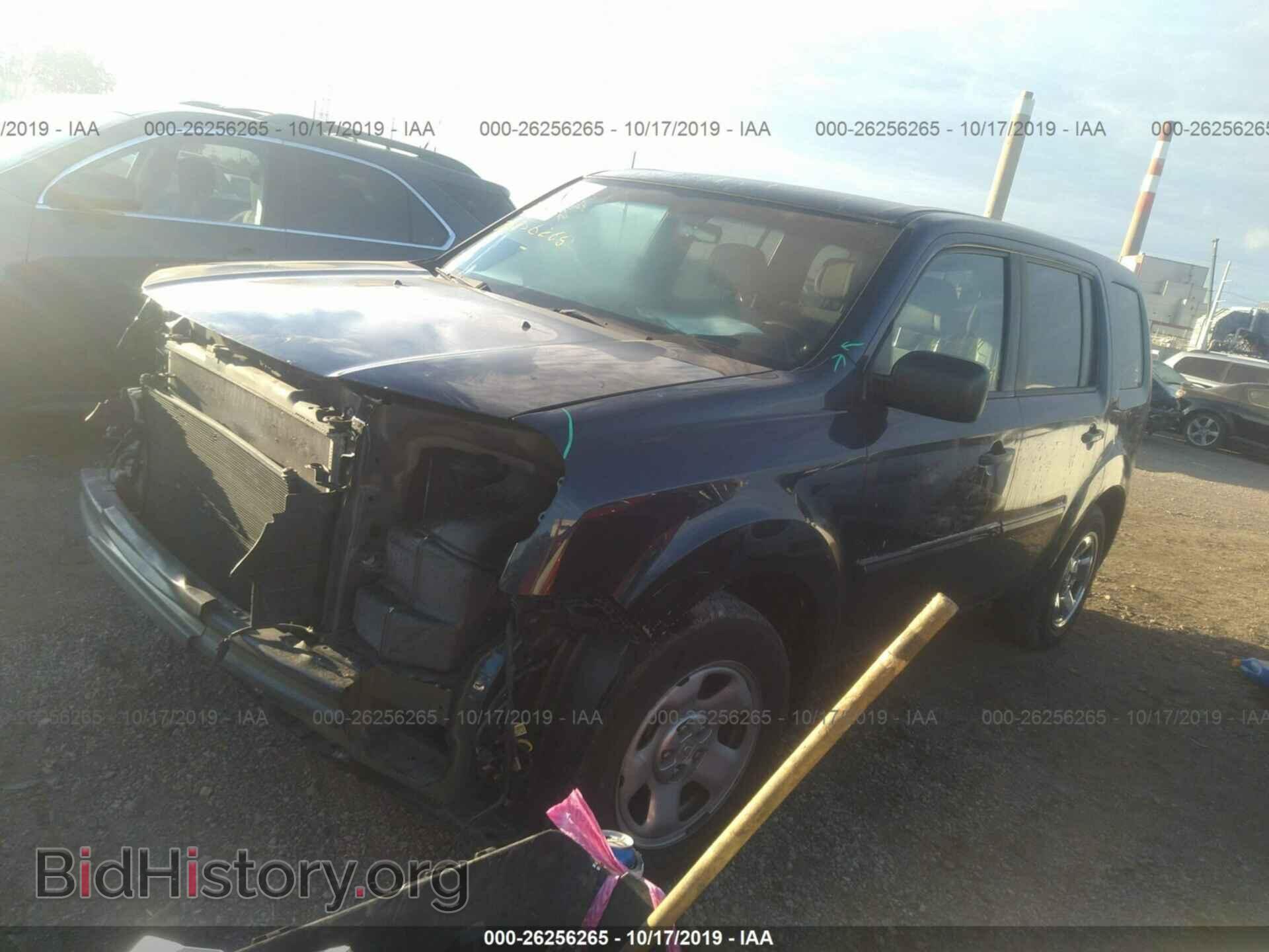 2013 HONDA PILOT - VIN: 5FNYF3H28DB042819 - Photo 2