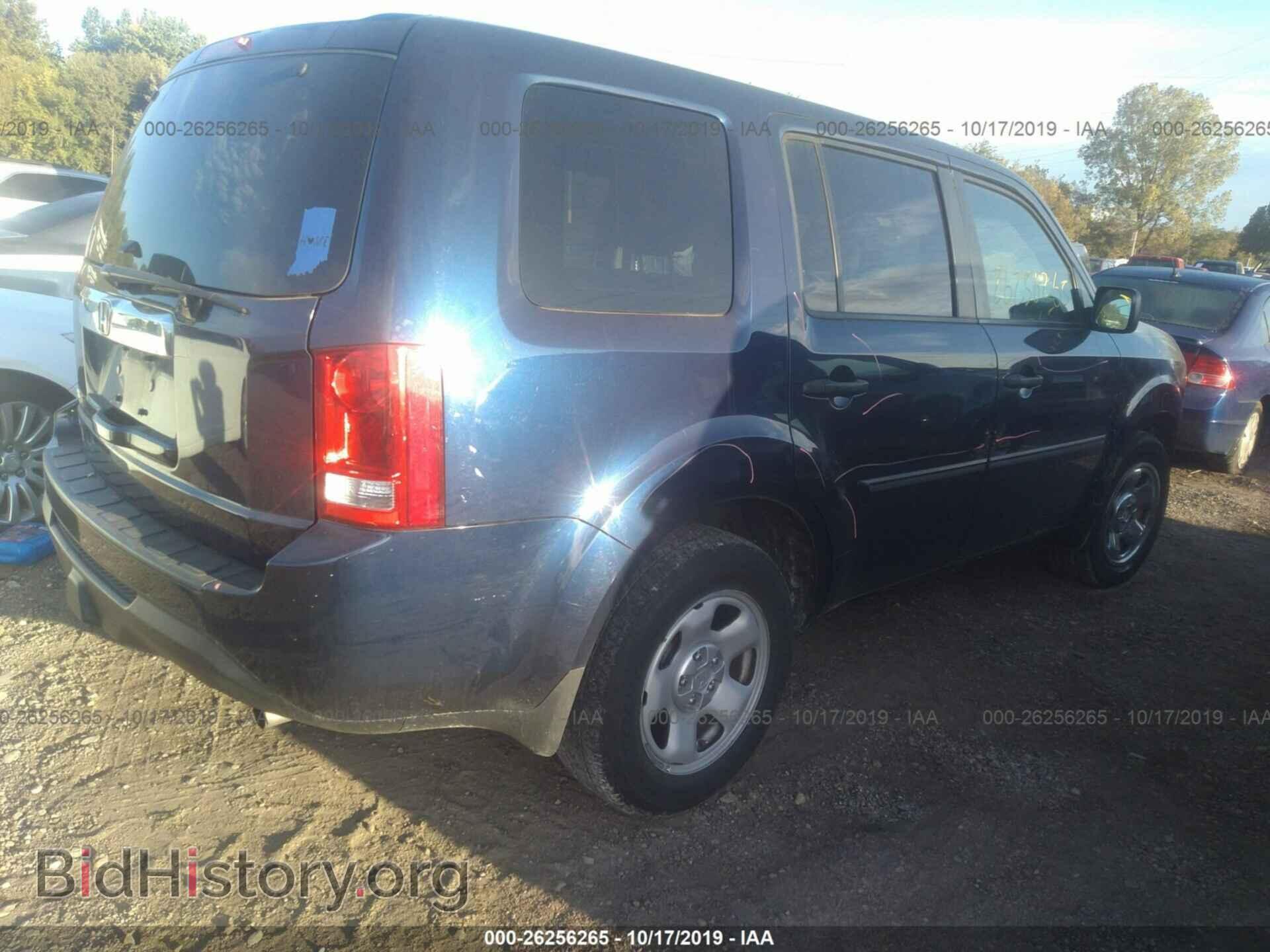 2013 HONDA PILOT - VIN: 5FNYF3H28DB042819 - Photo 4