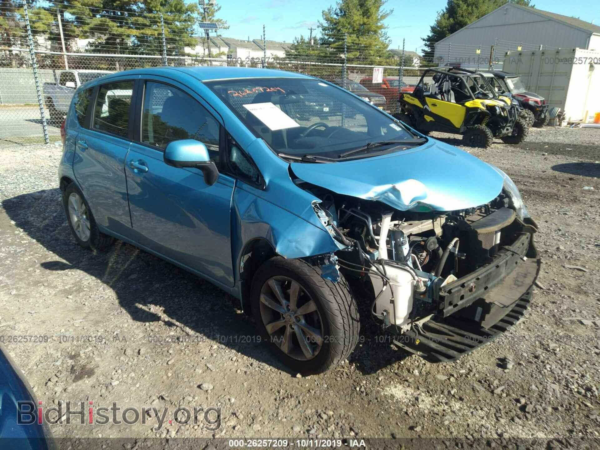 Фотография 3N1CE2CP2EL435781 - NISSAN VERSA NOTE 2014
