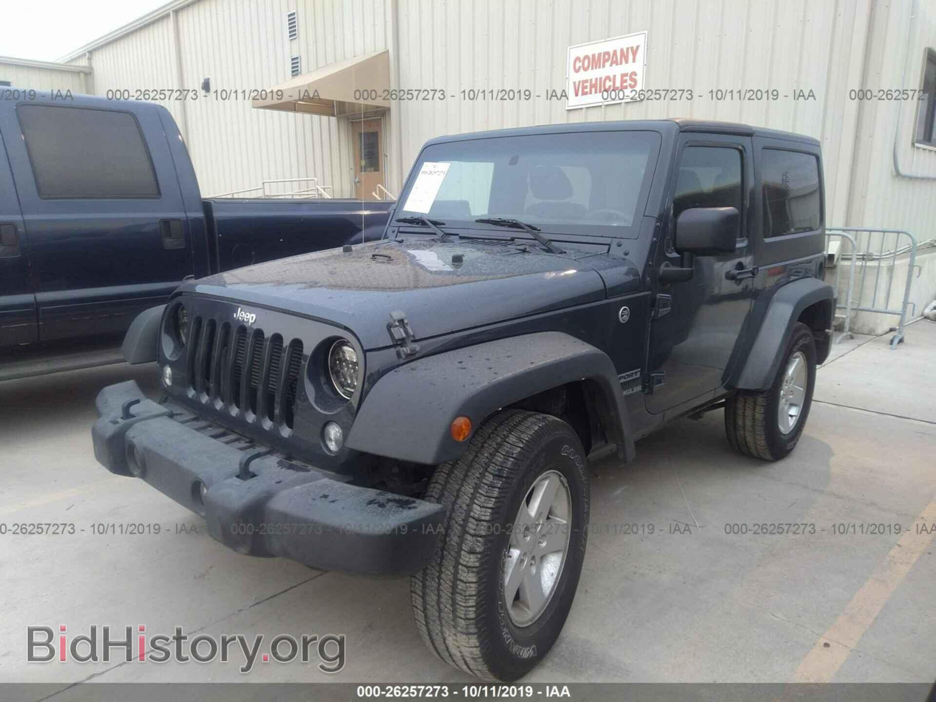 2017 JEEP WRANGLER - VIN: 1C4AJWAG3HL735369 - Фото 2