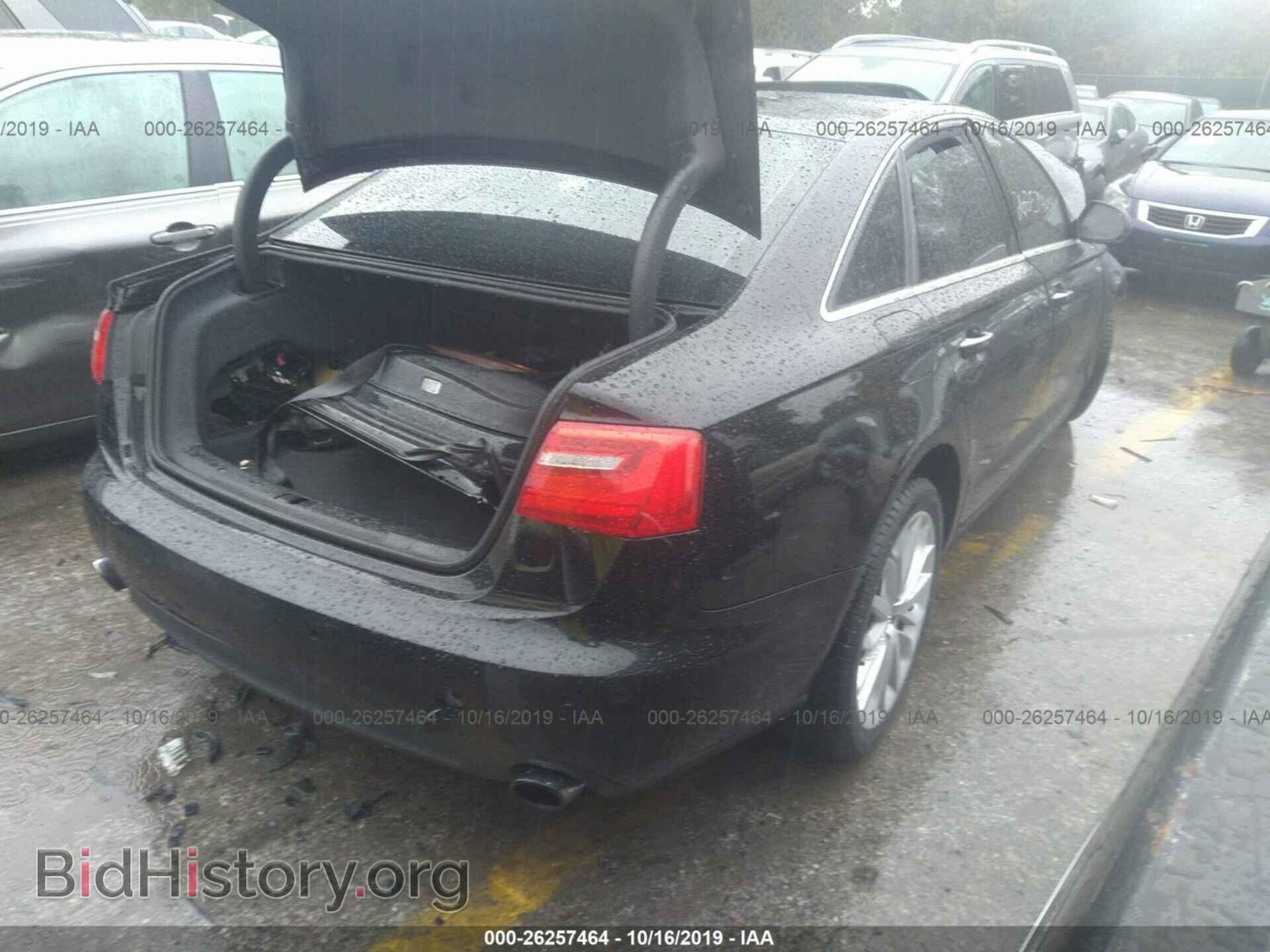 2013 AUDI A6 - VIN: WAUGFAFC6DN041825 - Photo 4