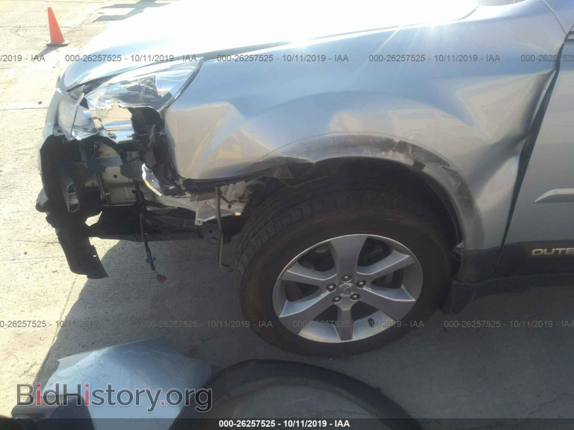 2014 SUBARU OUTBACK - VIN: 4S4BRBLC5E3260606 - Фото 6