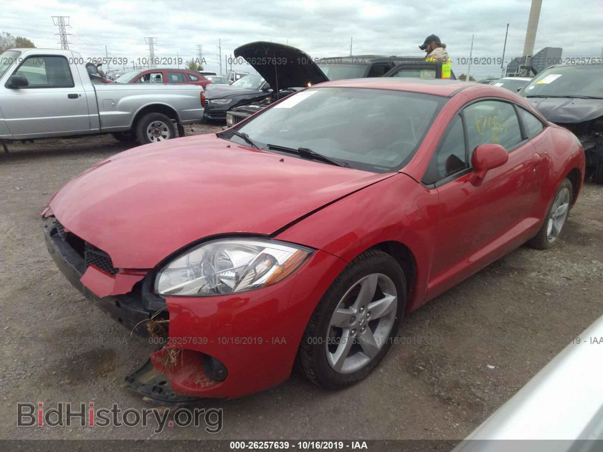 2007 MITSUBISHI ECLIPSE - VIN: 4A3AK24F27E025694 - Фото 2