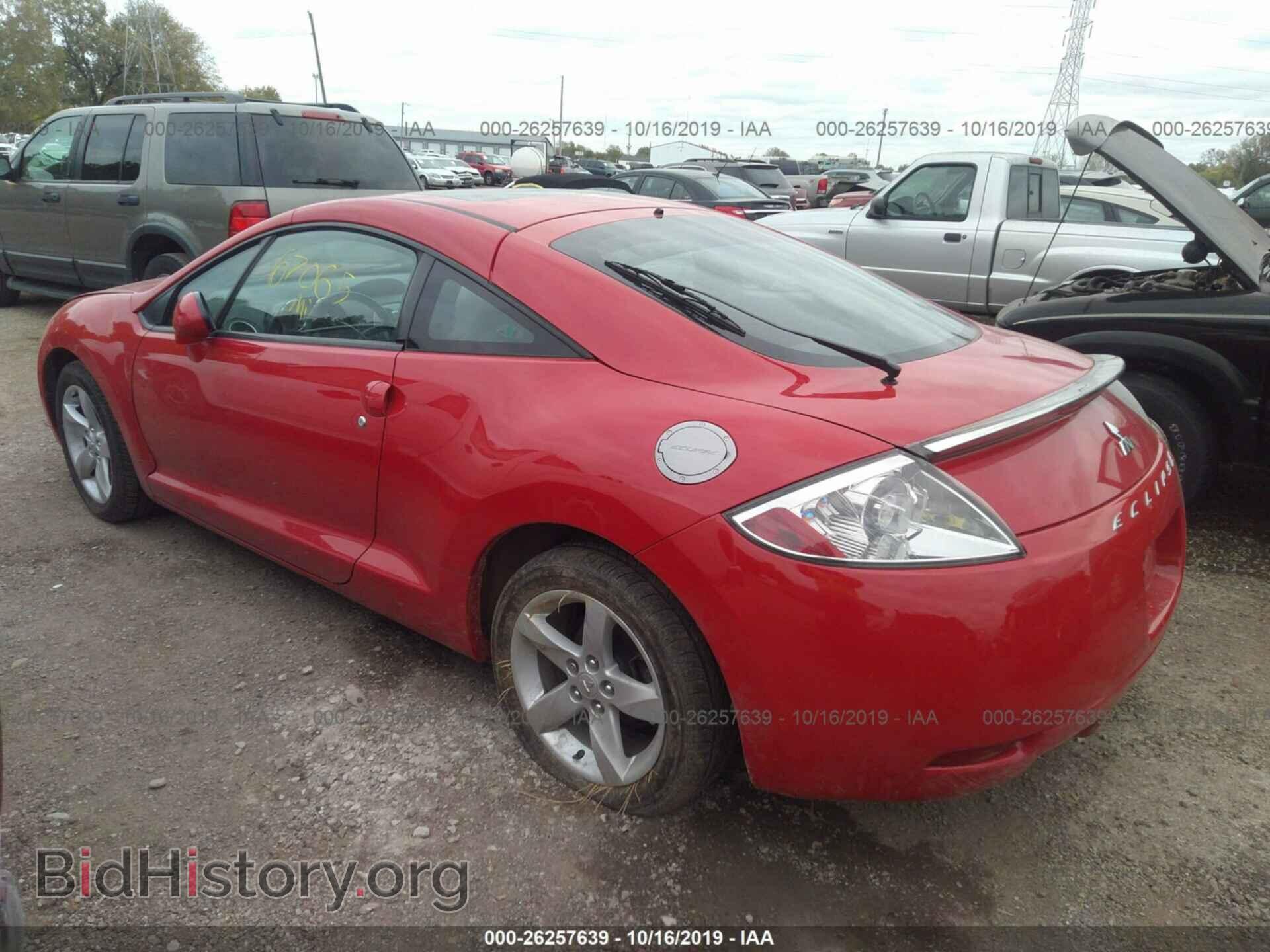 2007 MITSUBISHI ECLIPSE - VIN: 4A3AK24F27E025694 - Фото 3