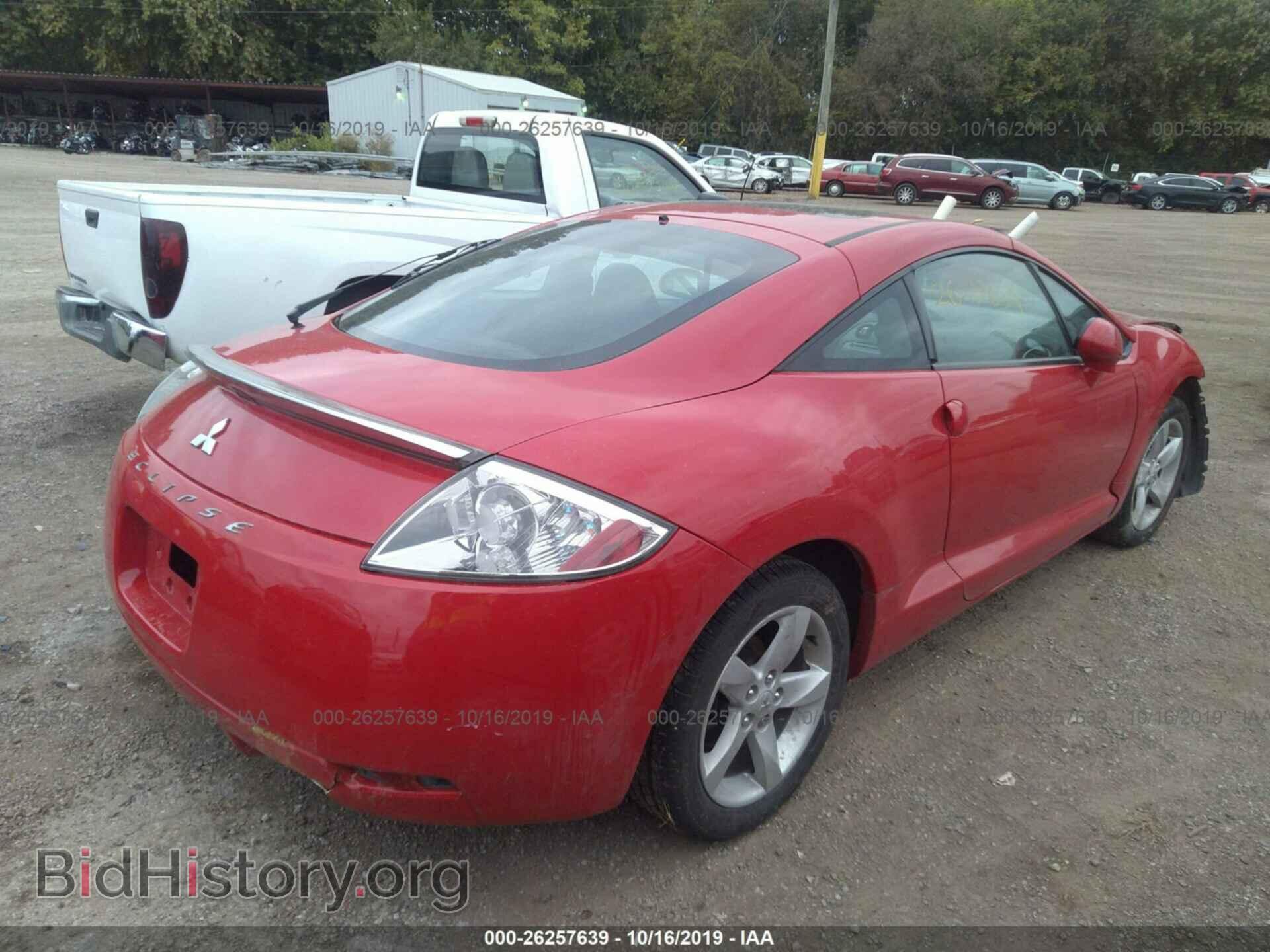 2007 MITSUBISHI ECLIPSE - VIN: 4A3AK24F27E025694 - Фото 4