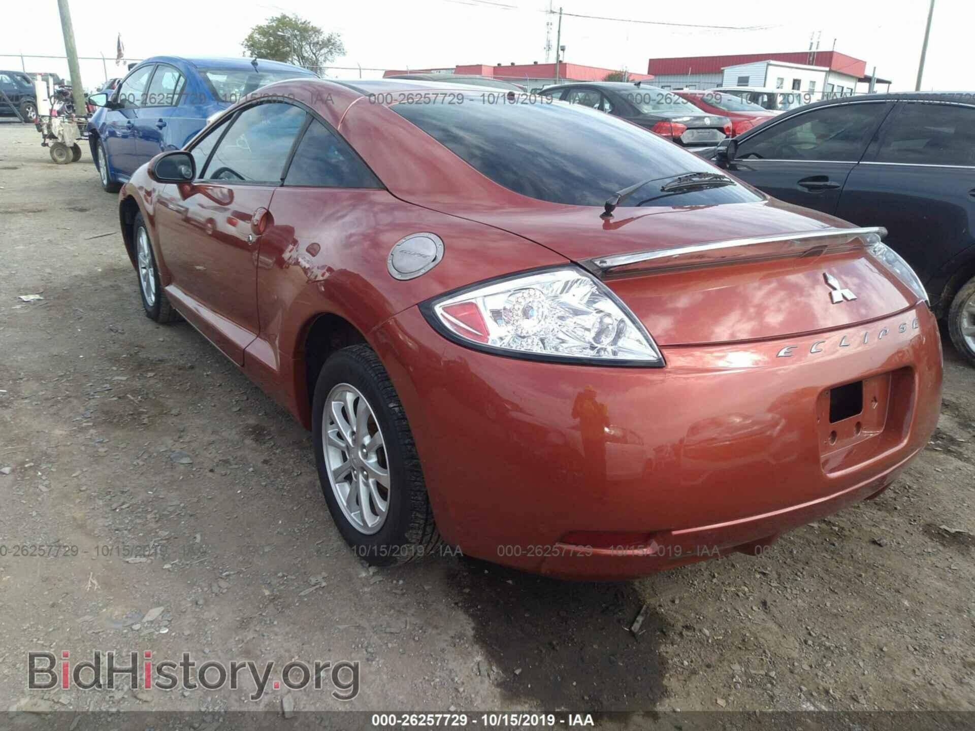 2007 MITSUBISHI ECLIPSE - VIN: 4A3AK24F77E025593 - Фото 3
