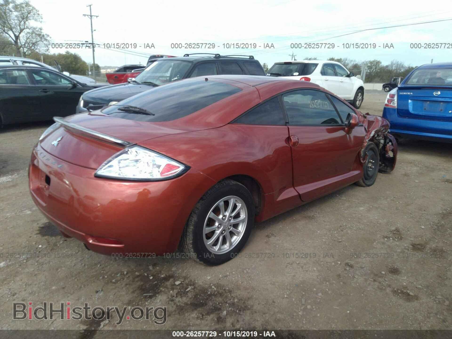 2007 MITSUBISHI ECLIPSE - VIN: 4A3AK24F77E025593 - Фото 4
