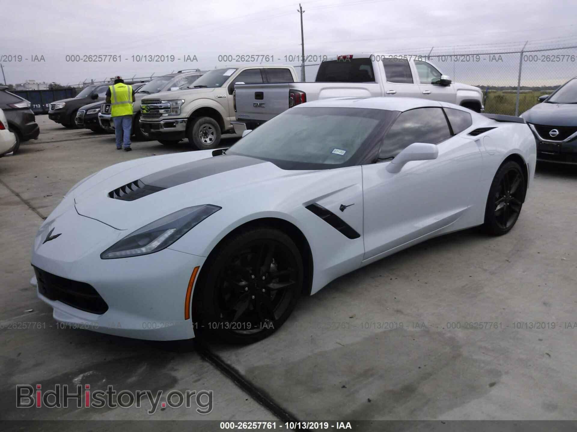 2019 CHEVROLET CORVETTE - VIN: 1G1YB2D78K5116528 - Фото 2
