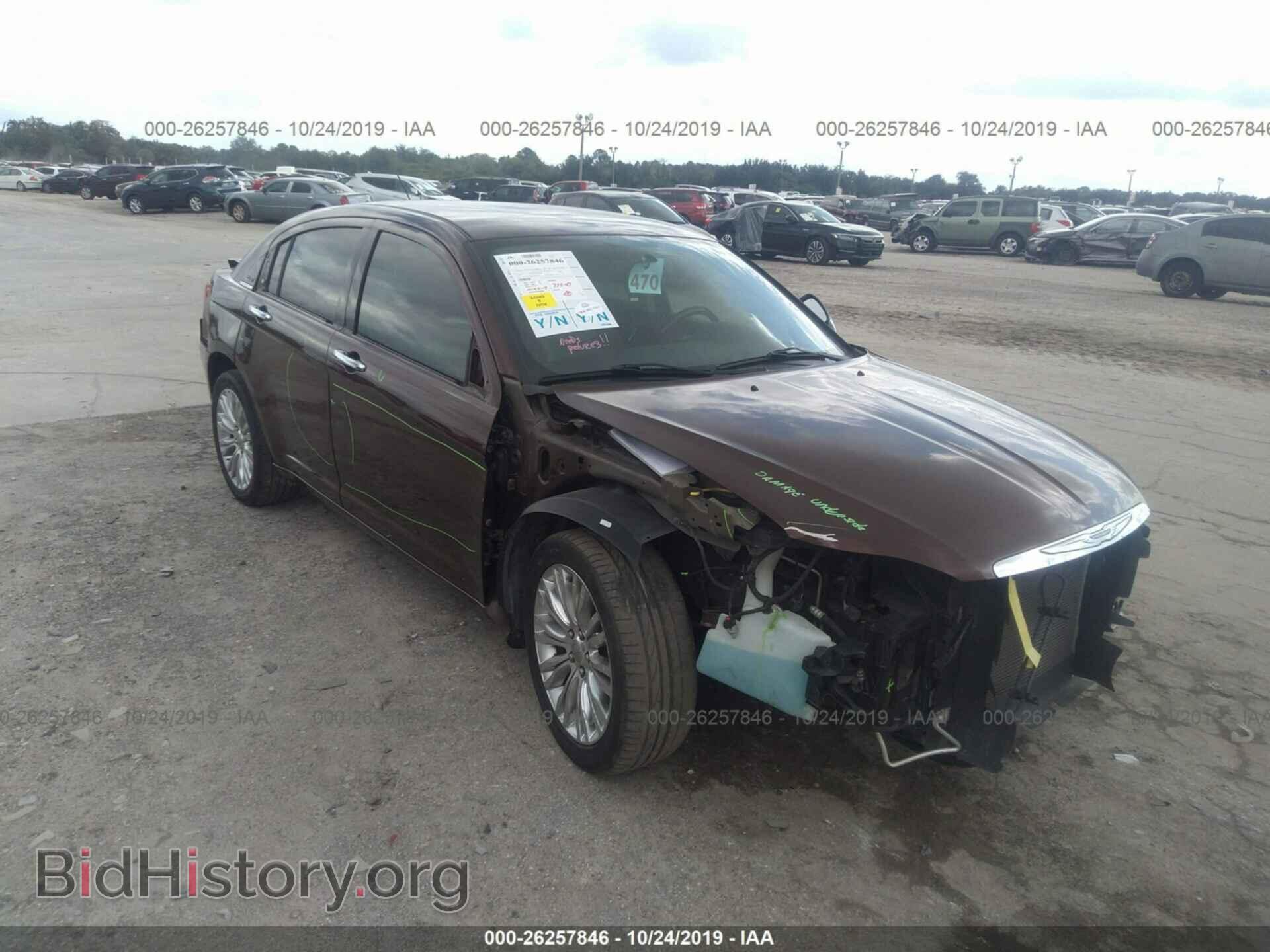 Photo 1C3CCBCB6CN229954 - CHRYSLER 200 2012