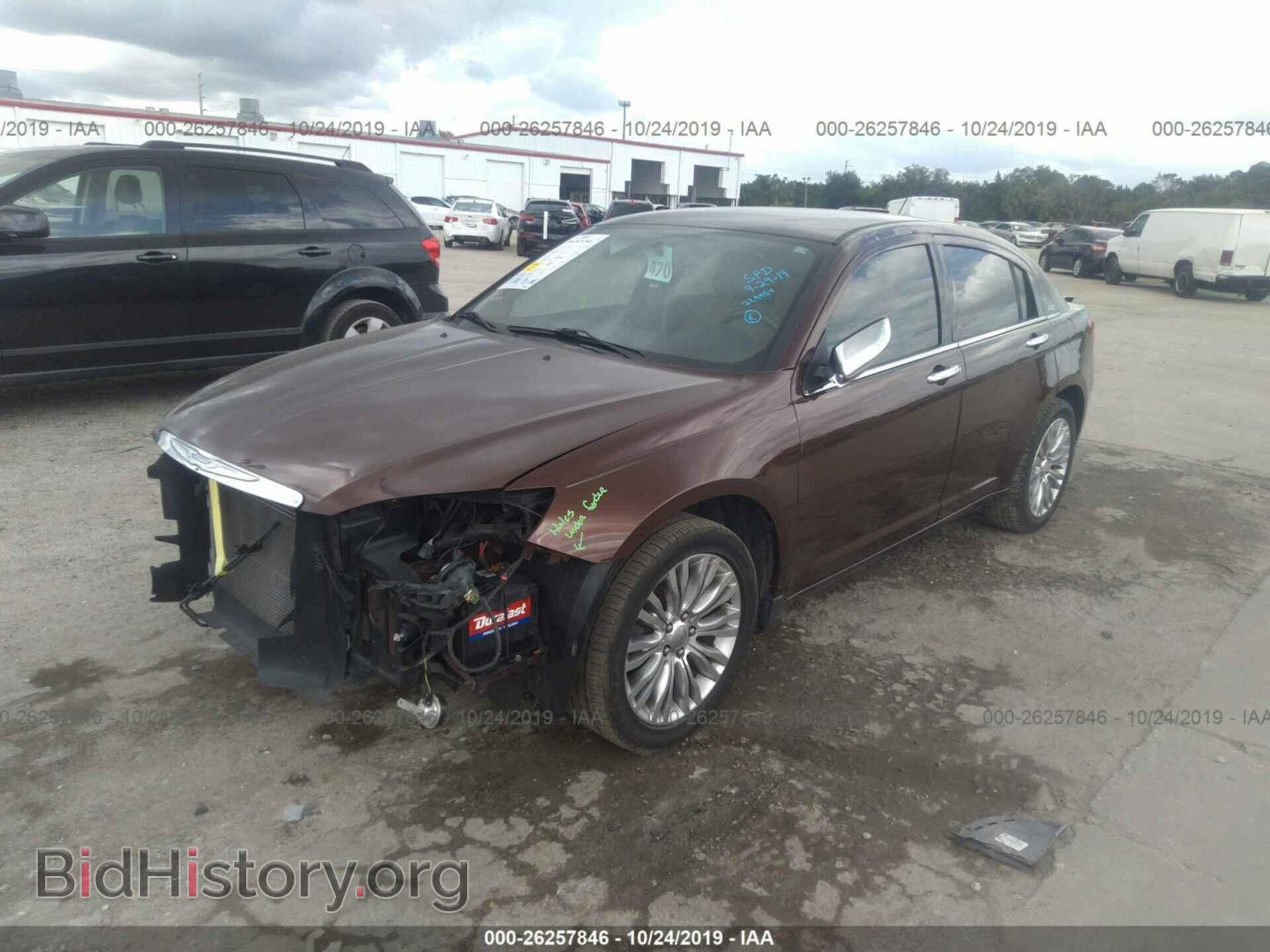 2012 CHRYSLER 200 - VIN: 1C3CCBCB6CN229954 - Photo 2