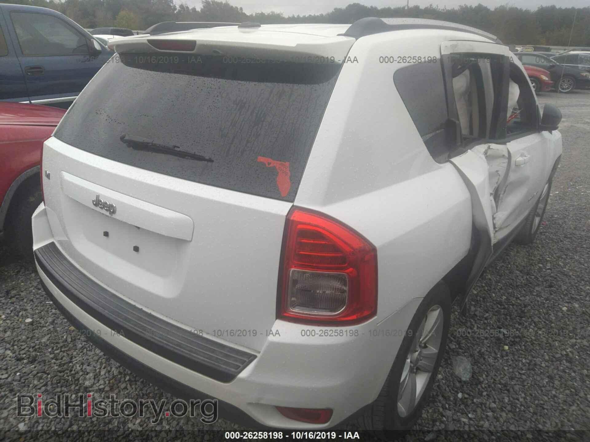2012 JEEP COMPASS - VIN: 1C4NJCBA8CD503590 - Фото 4