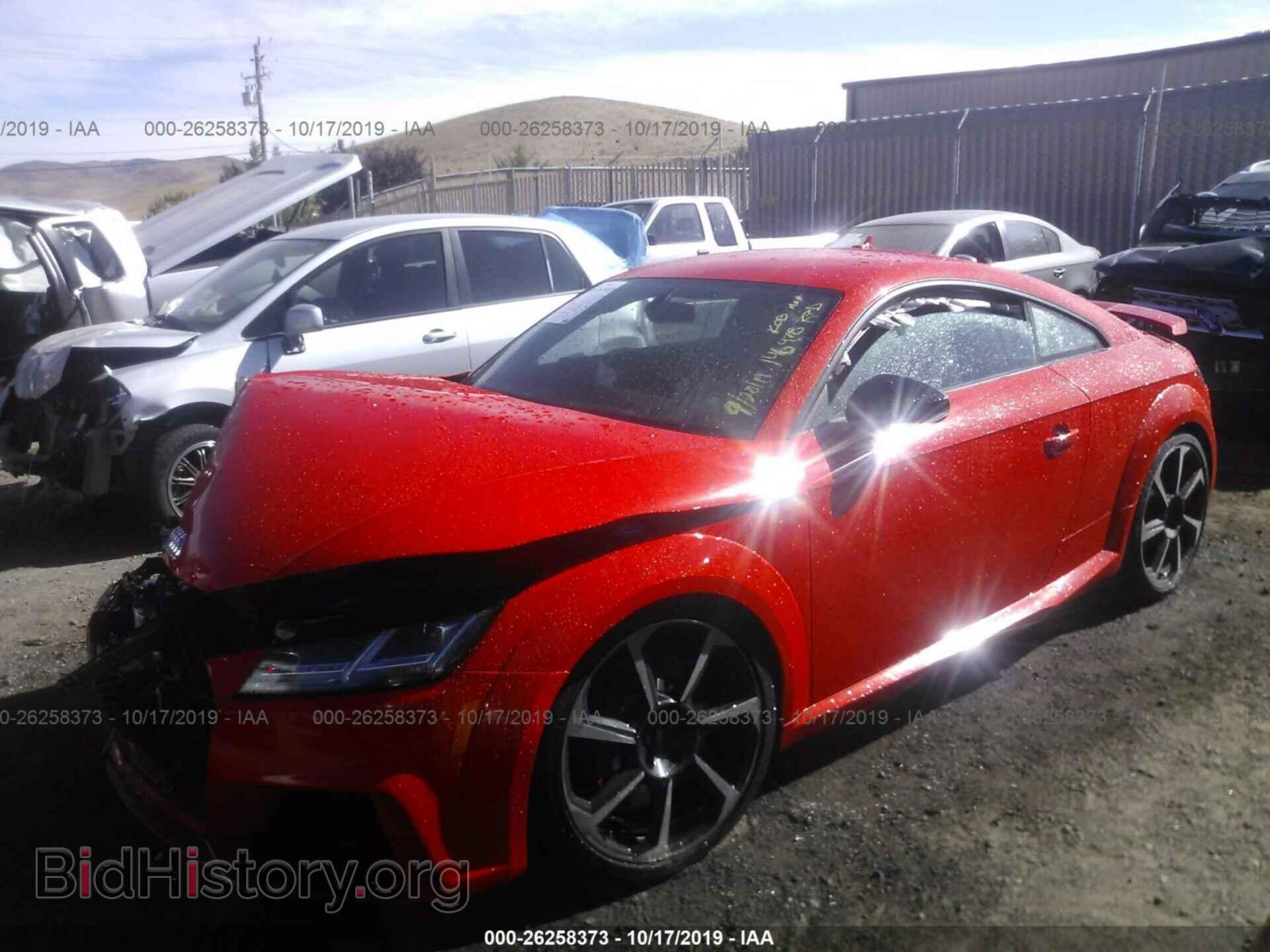 2018 AUDI TT RS - VIN: WUACSAFV2J1900137 - Photo 2