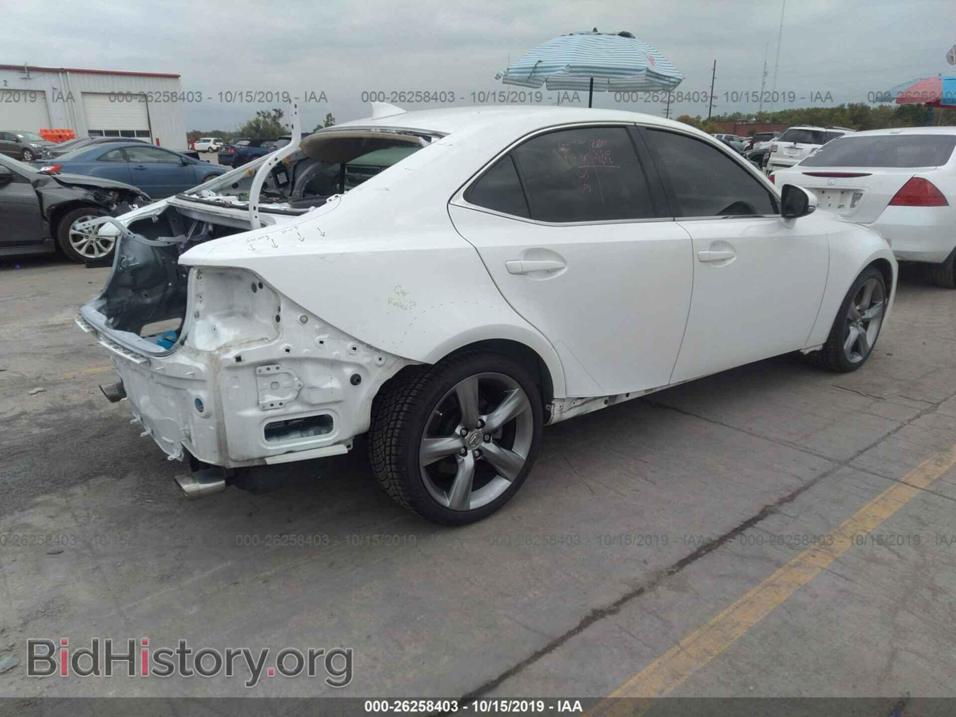2014 LEXUS IS - VIN: JTHBE1D28E5006021 - Фото 4