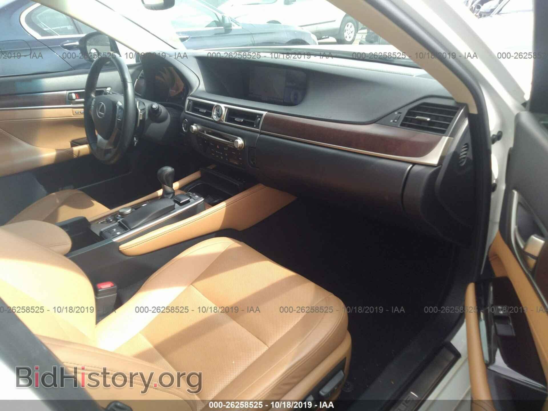 2013 LEXUS GS - VIN: JTHBE1BL2D5018790 - Фото 5