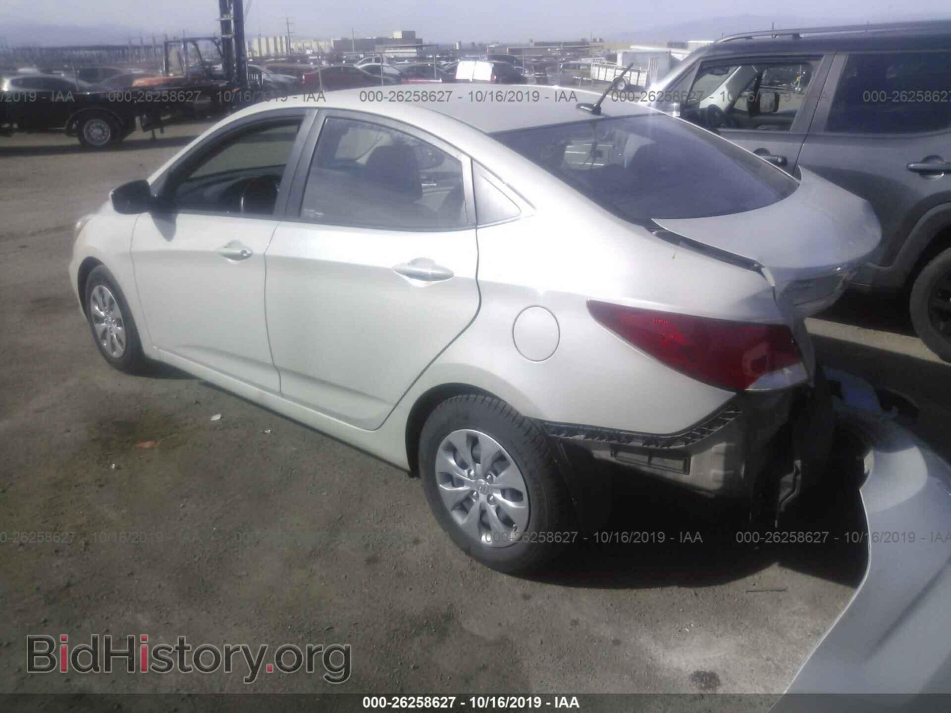 2016 HYUNDAI ACCENT - VIN: KMHCT4AE3GU001017 - Фото 3