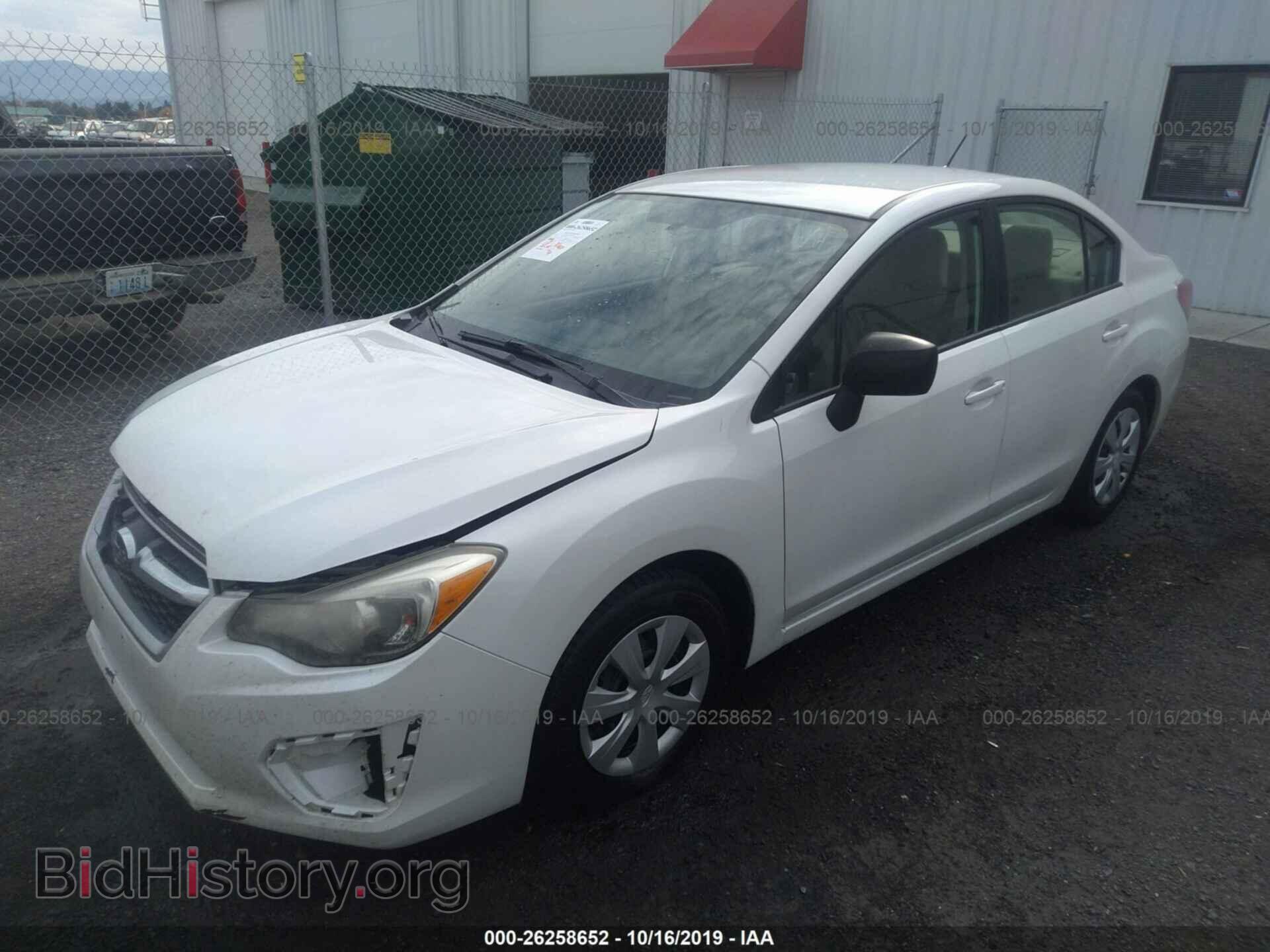 2012 SUBARU IMPREZA - VIN: JF1GJAA61CG017797 - Фото 2