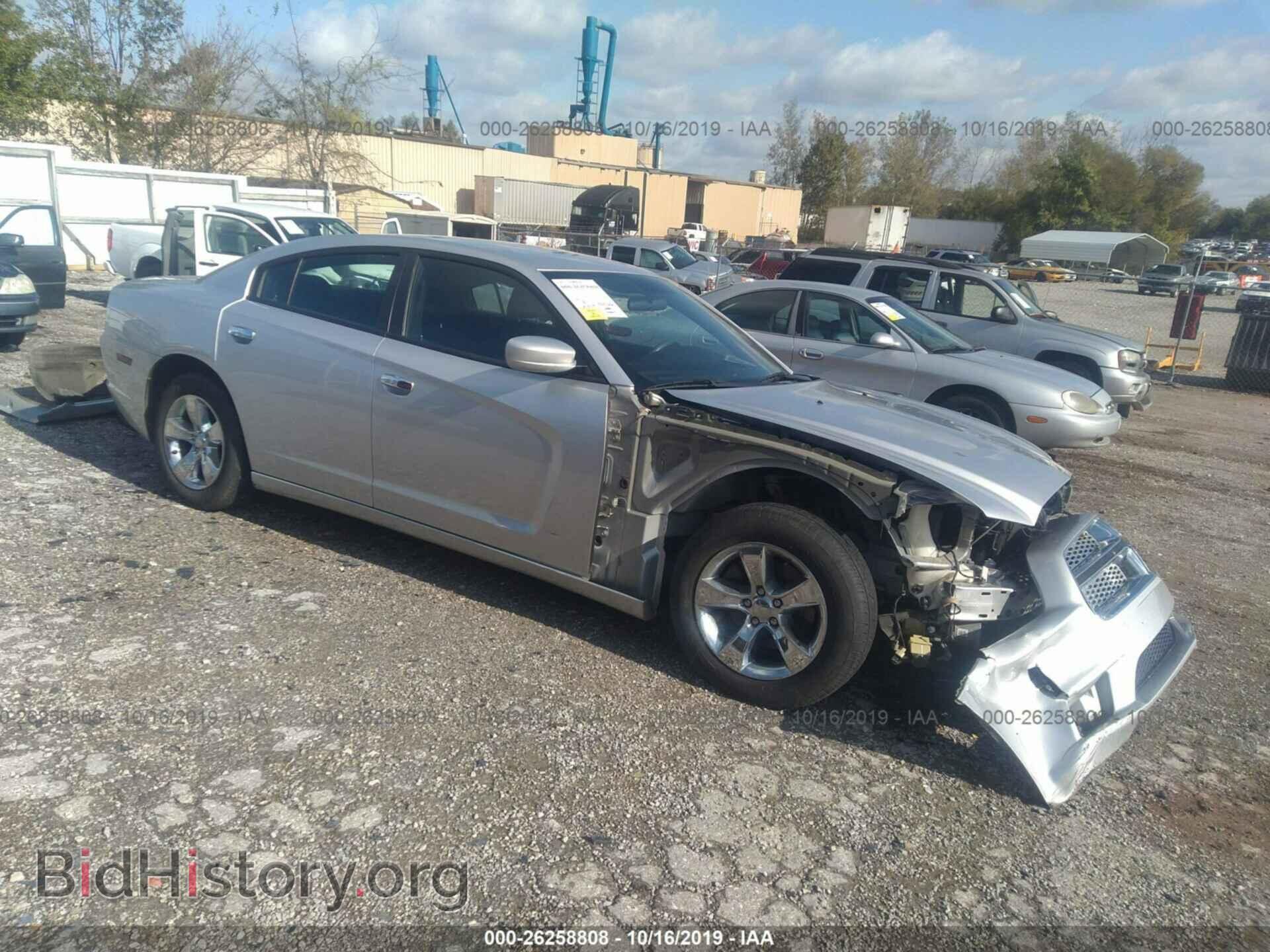 Photo 2C3CDXBG2CH296485 - DODGE CHARGER 2012