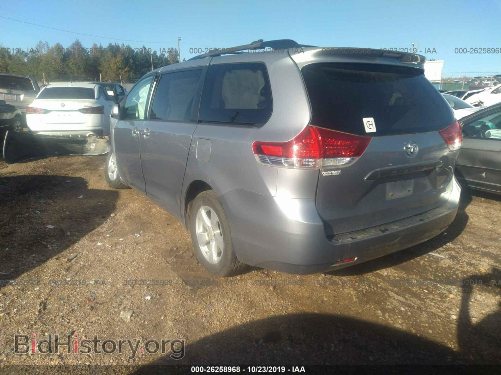 2012 TOYOTA SIENNA - VIN: 5TDKK3DC4CS192789 - Фото 3