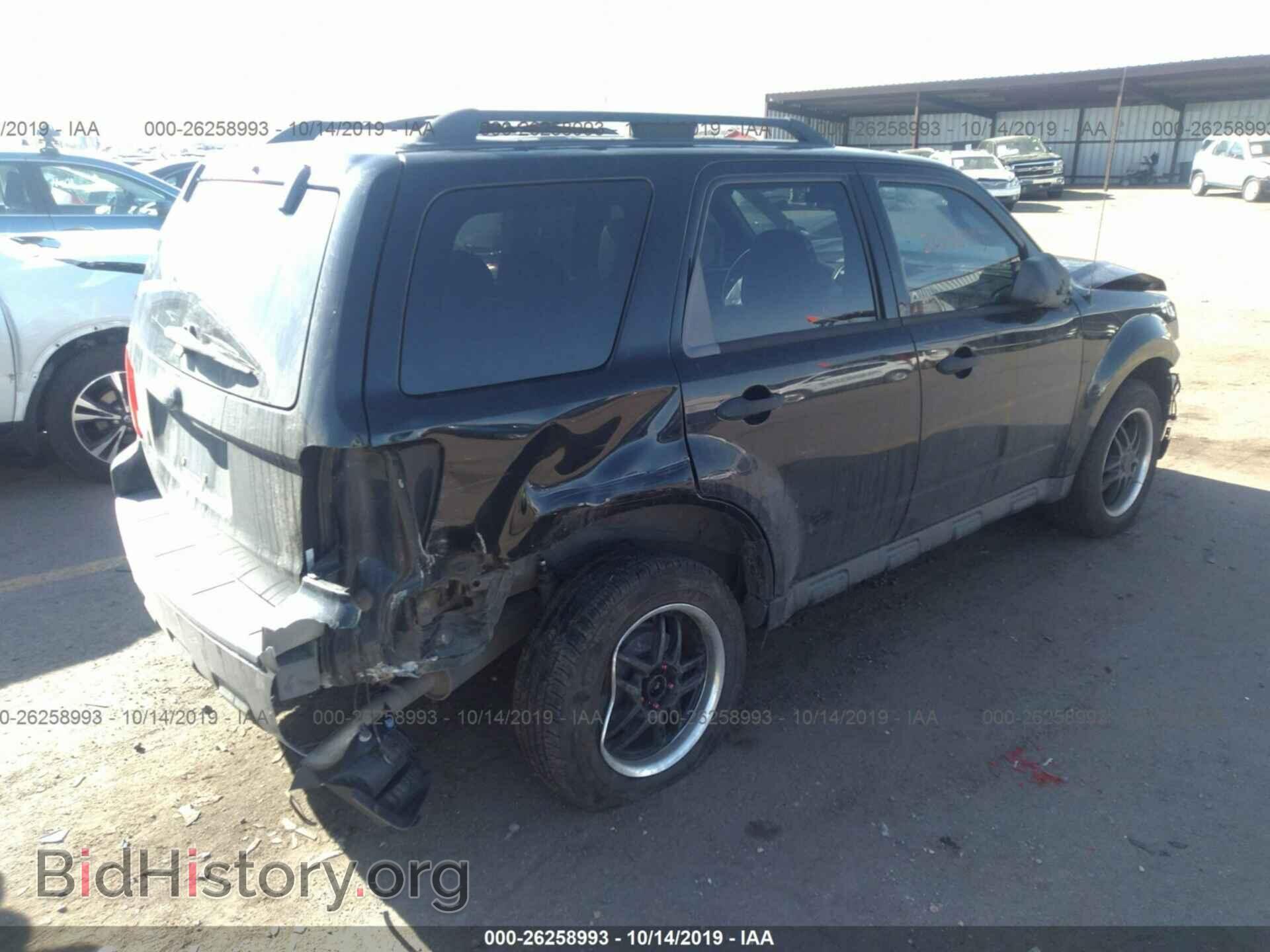 2009 FORD ESCAPE - VIN: 1FMCU03769KA20051 - Фото 4