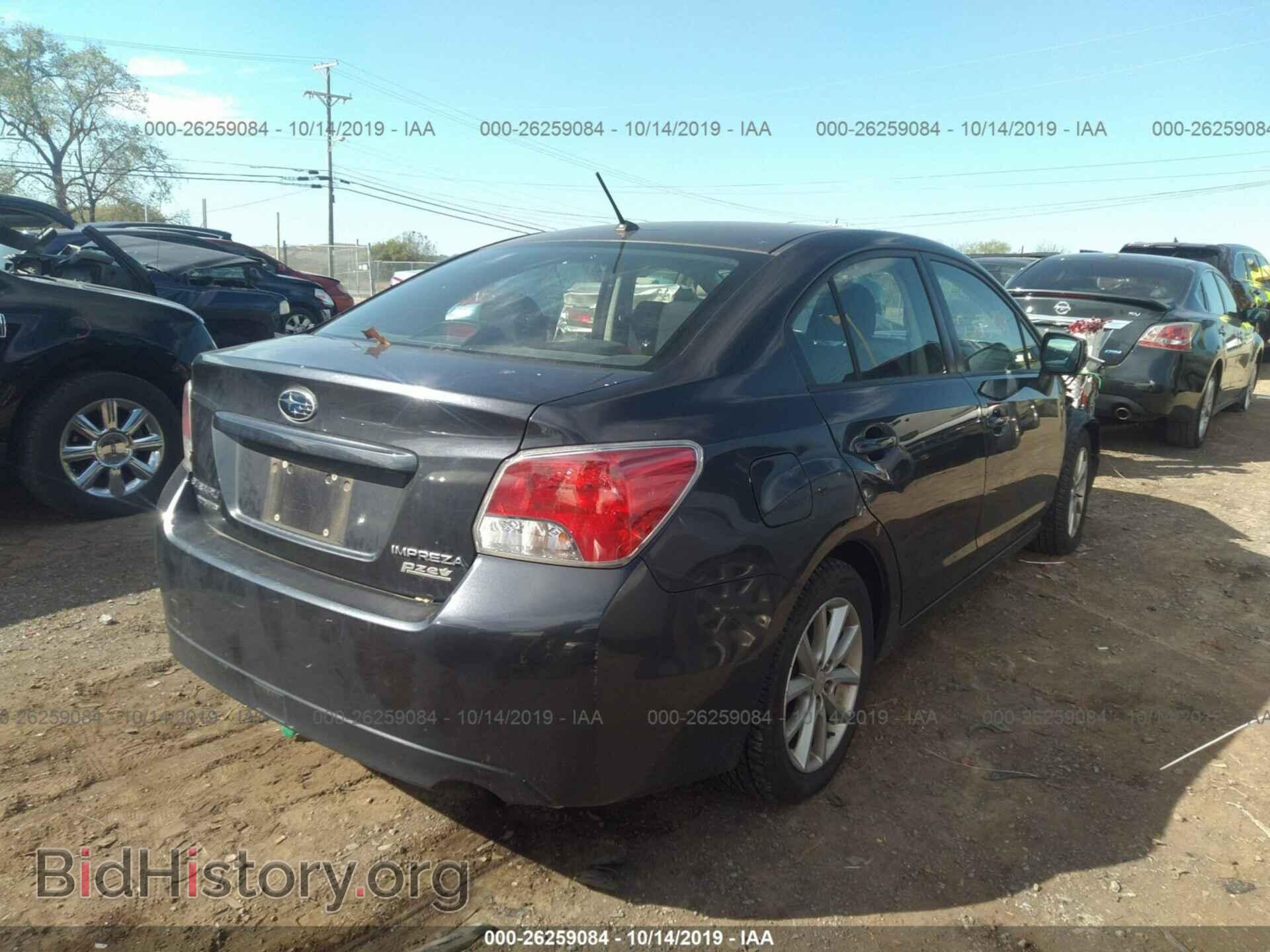 2012 SUBARU IMPREZA - VIN: JF1GJAC68CH020882 - Фото 4