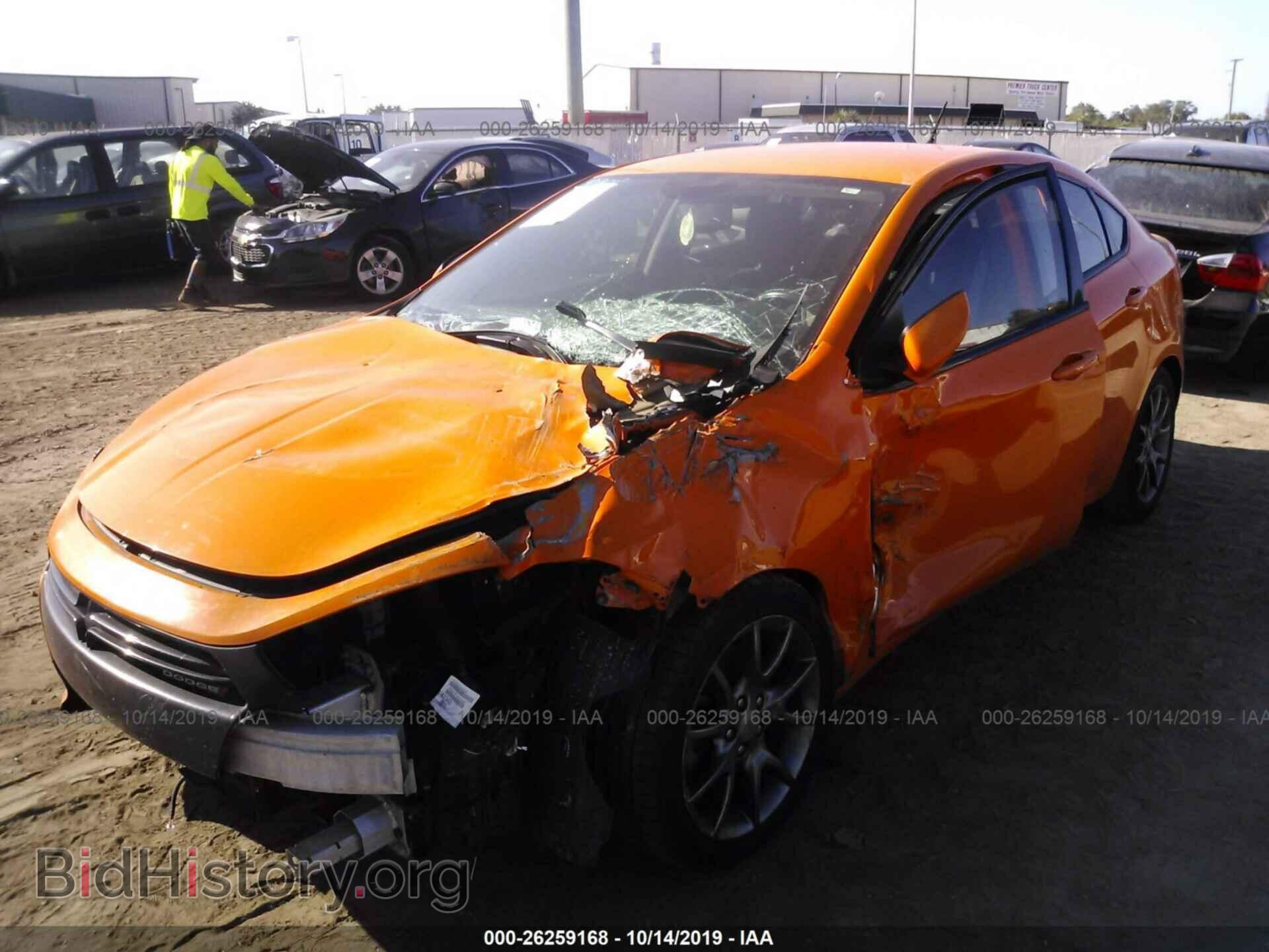 2013 DODGE DART - VIN: 1C3CDFBA1DD340027 - Фото 2