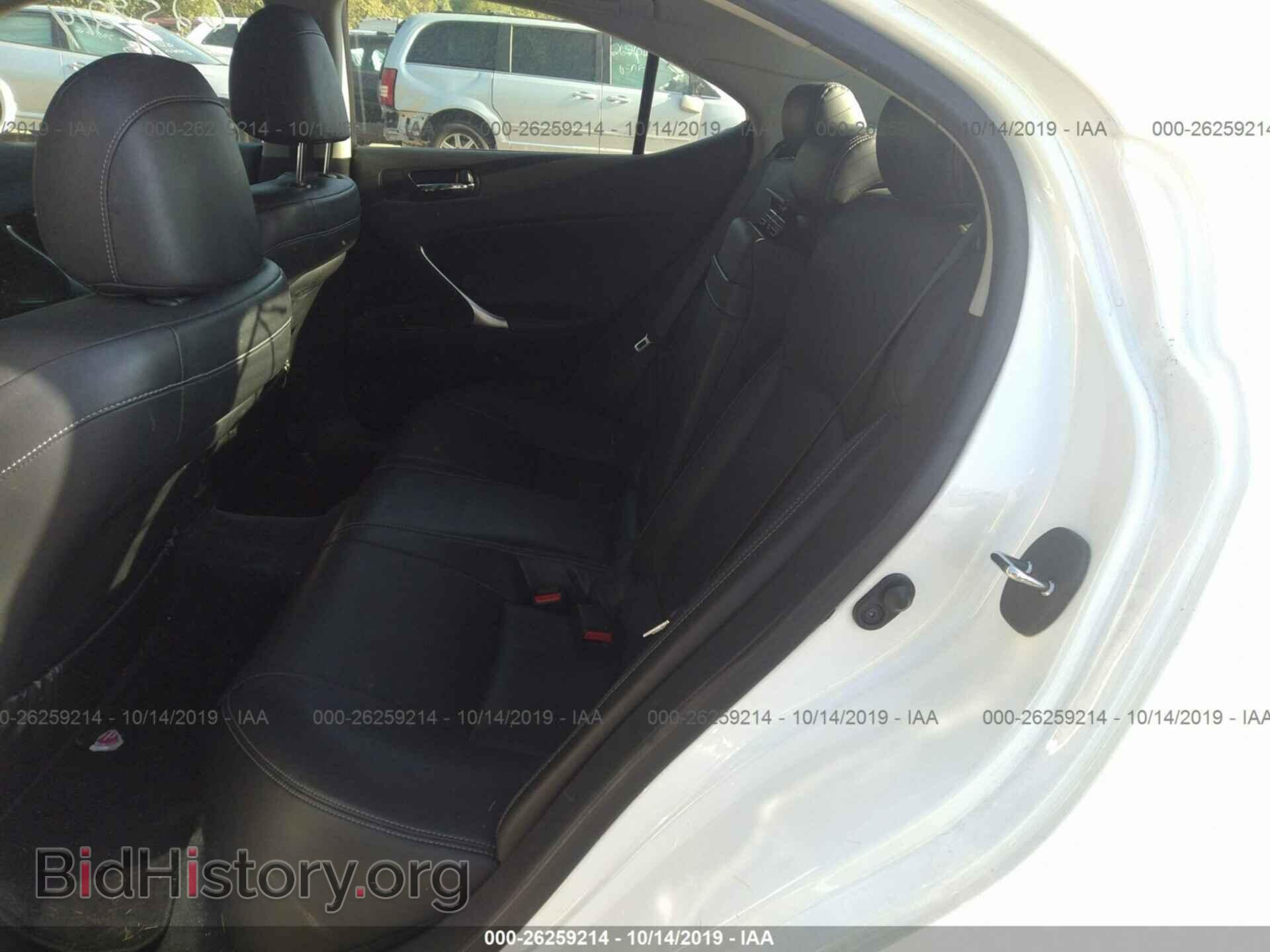 2009 LEXUS IS - VIN: JTHCK262392030248 - Фото 8