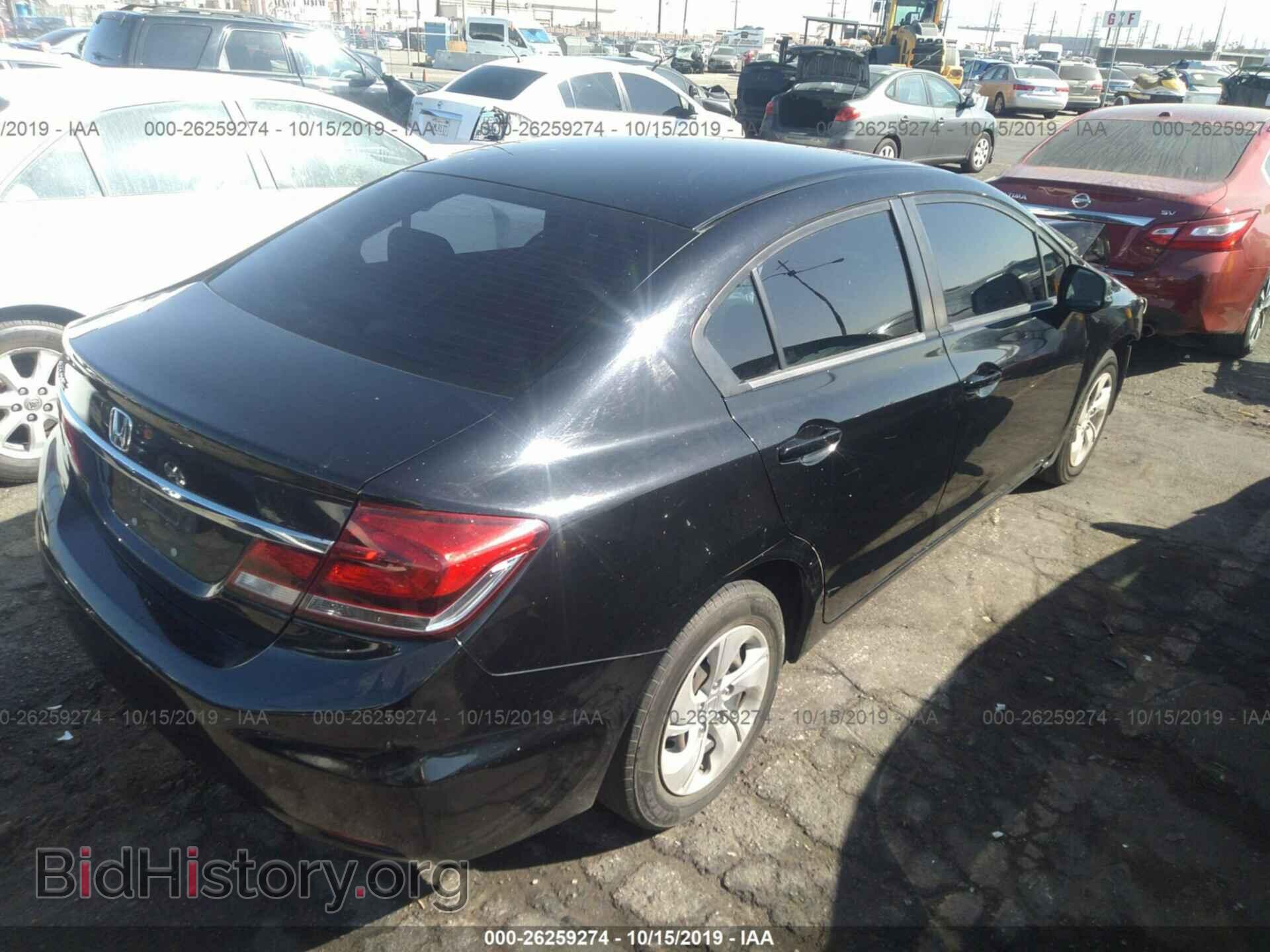 2013 HONDA CIVIC - VIN: 19XFB2F55DE263147 - Фото 4