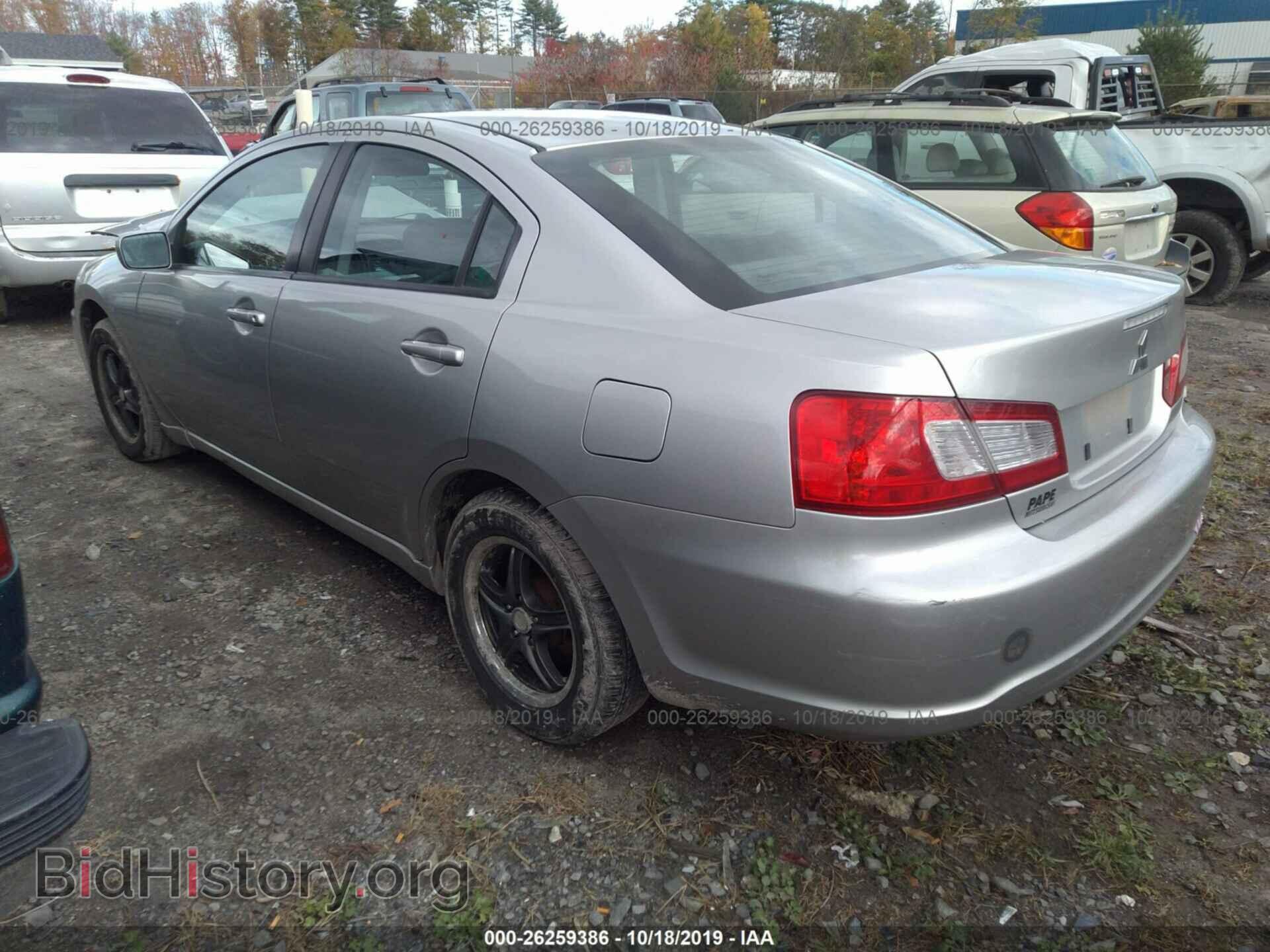 2009 MITSUBISHI GALANT - VIN: 4A3AB36F39E007629 - Фото 3
