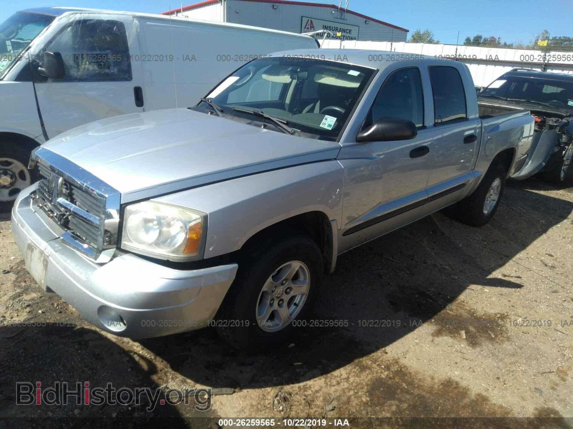 2006 DODGE DAKOTA - VIN: 1D7HE48K26S584258 - Фото 2