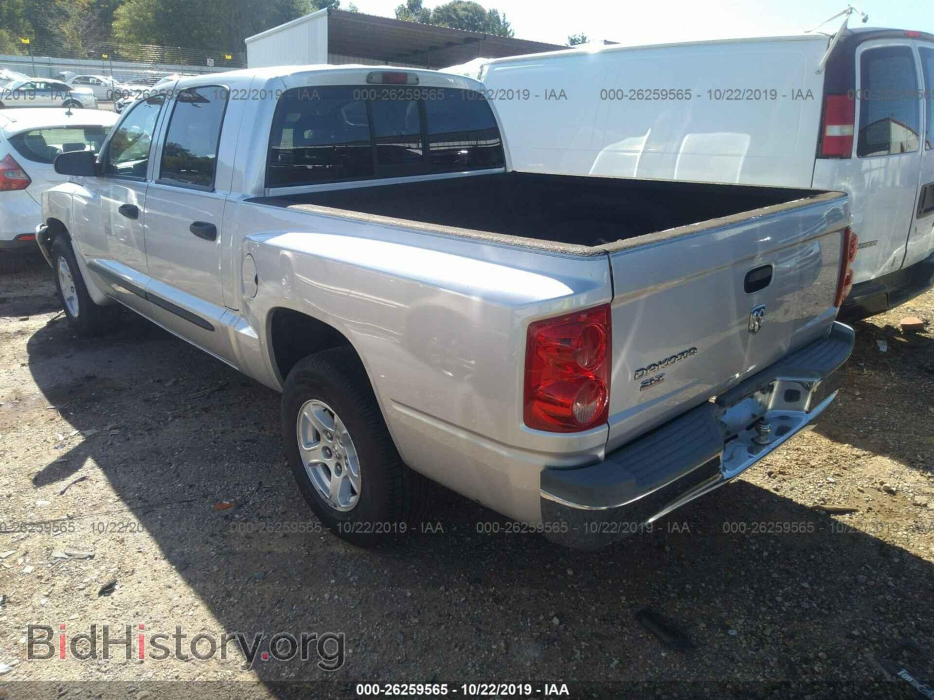 2006 DODGE DAKOTA - VIN: 1D7HE48K26S584258 - Фото 3