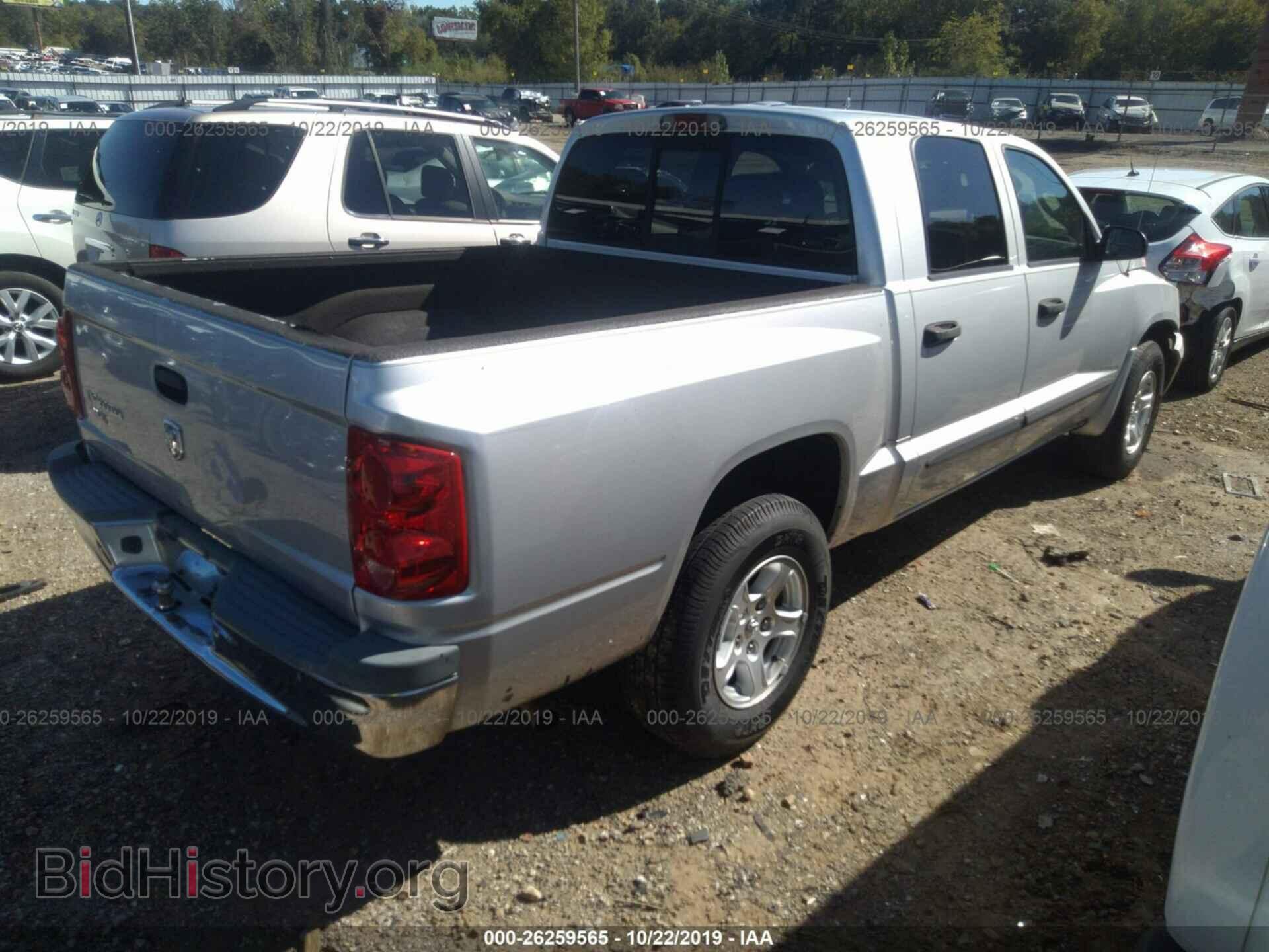 2006 DODGE DAKOTA - VIN: 1D7HE48K26S584258 - Фото 4