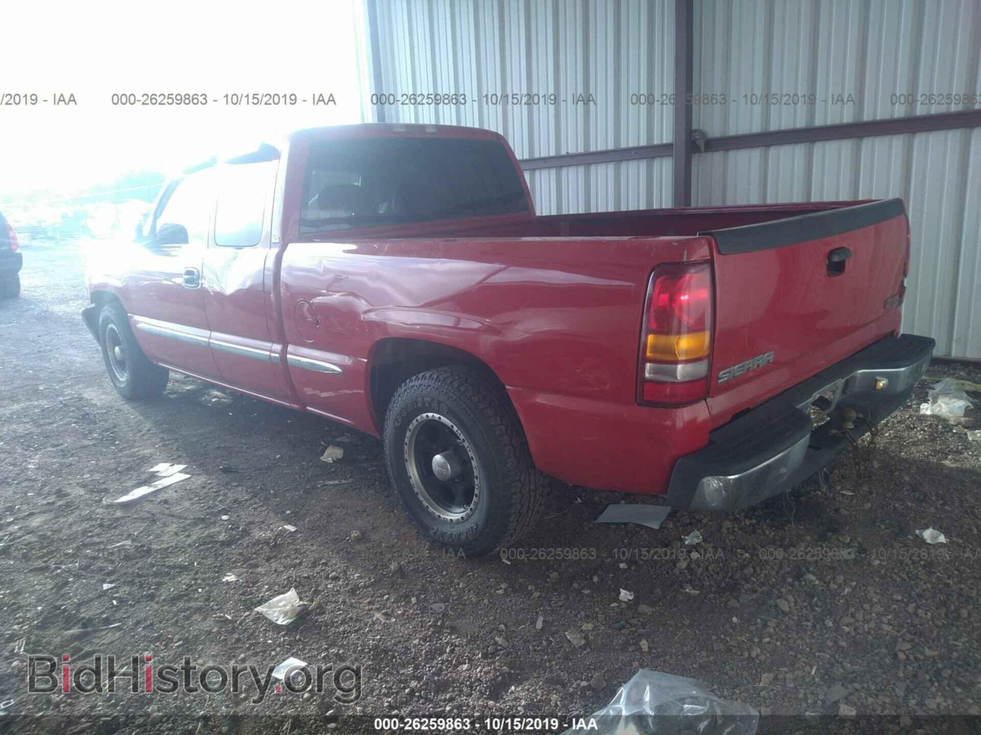 2002 GMC NEW SIERRA - VIN: 2GTEC19VX21143921 - Фото 3